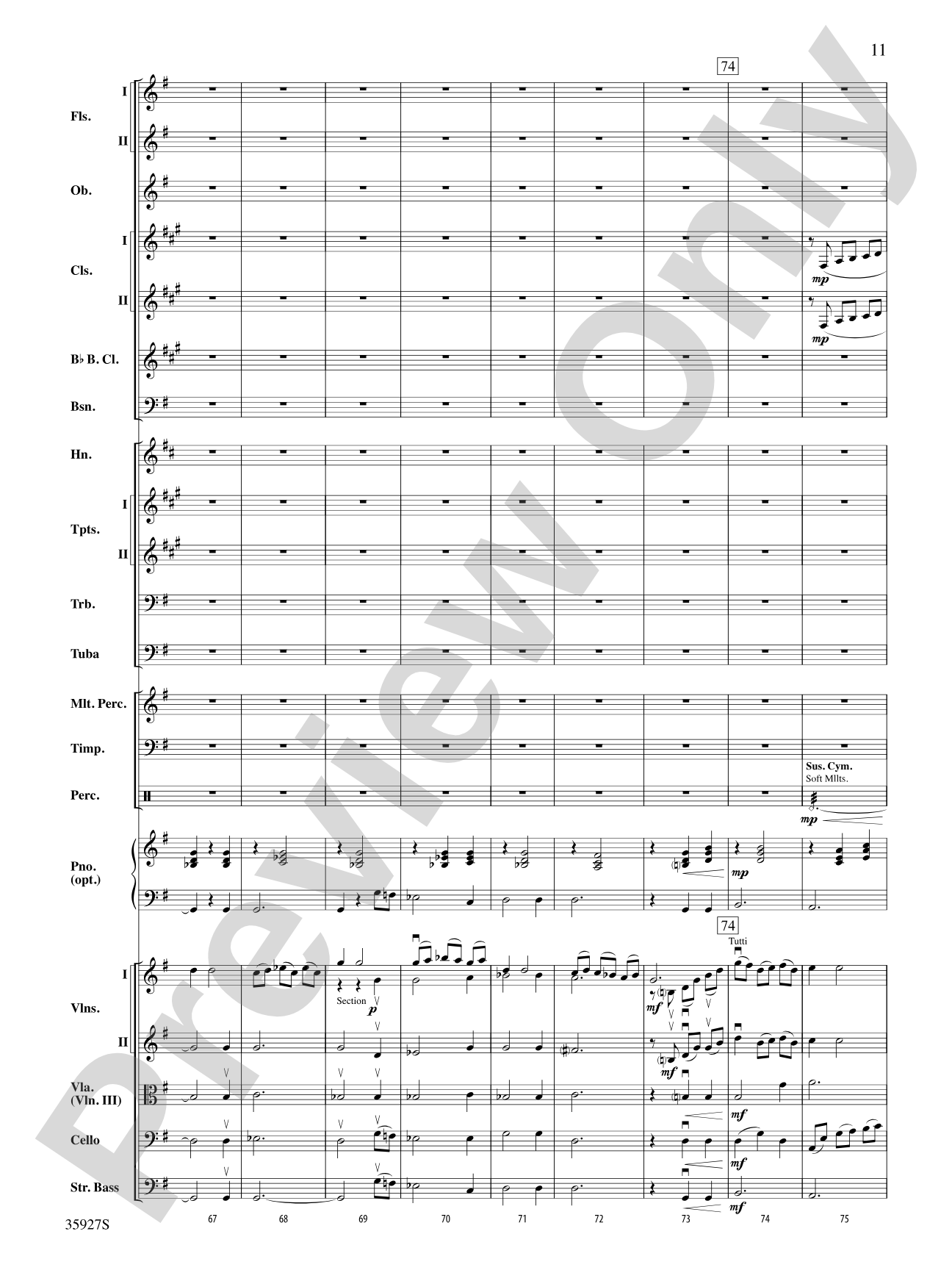 Italian Folk Festival: Full Orchestra Conductor Score & Parts