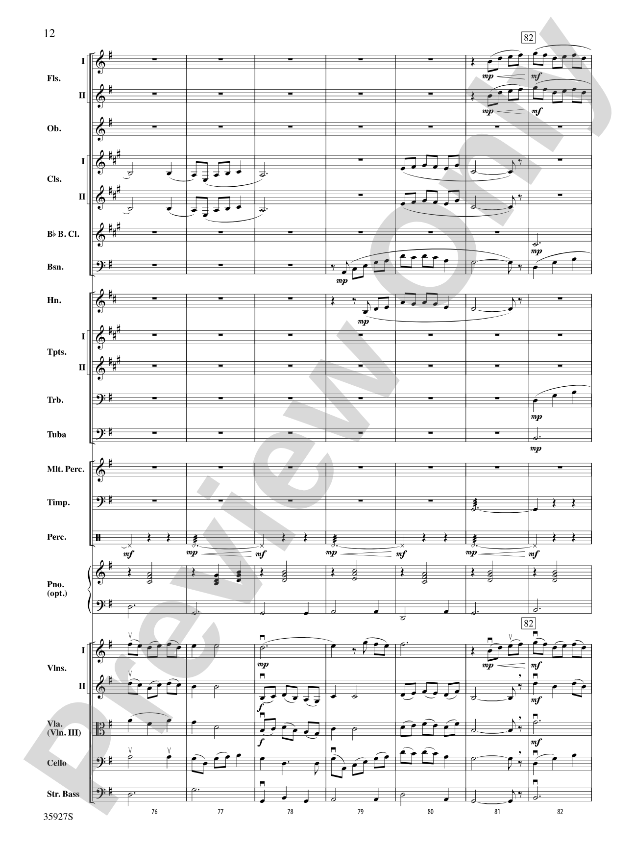 Italian Folk Festival: Full Orchestra Conductor Score & Parts