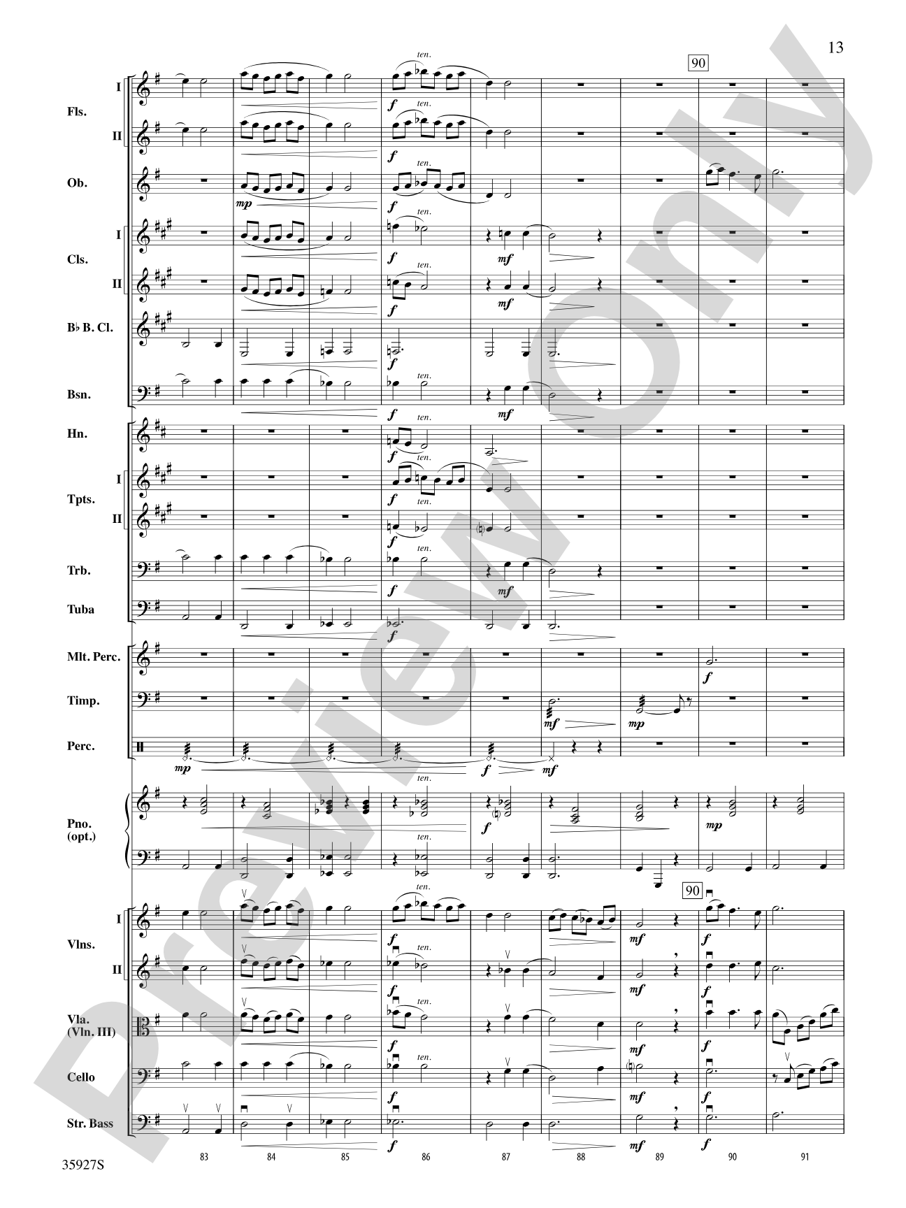 Italian Folk Festival: Full Orchestra Conductor Score & Parts