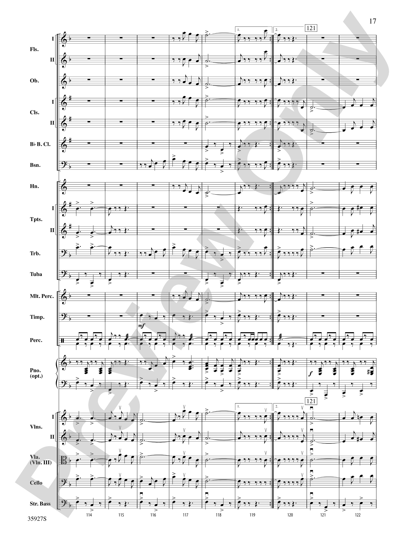 Italian Folk Festival: Full Orchestra Conductor Score & Parts