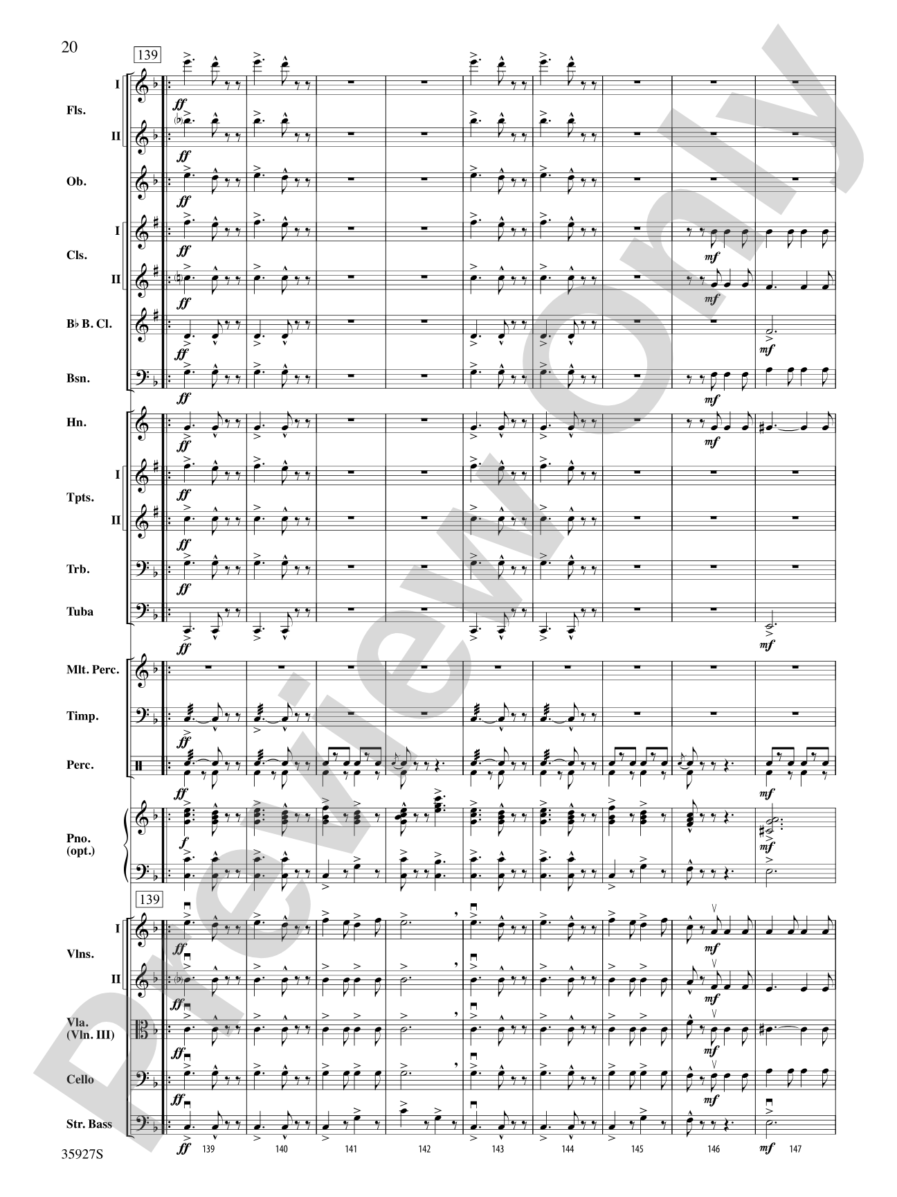 Italian Folk Festival: Full Orchestra Conductor Score & Parts