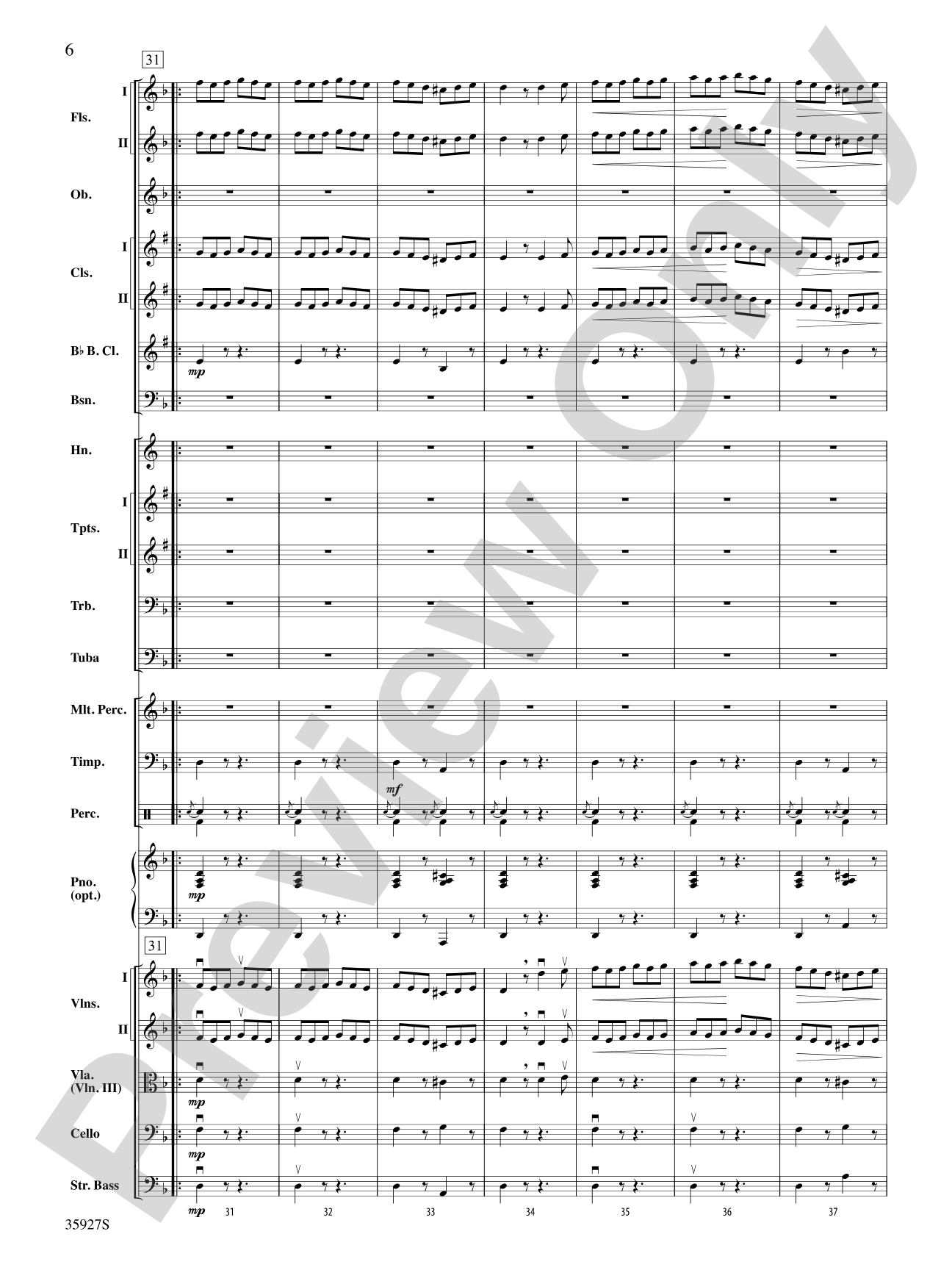 Italian Folk Festival: Full Orchestra Conductor Score & Parts