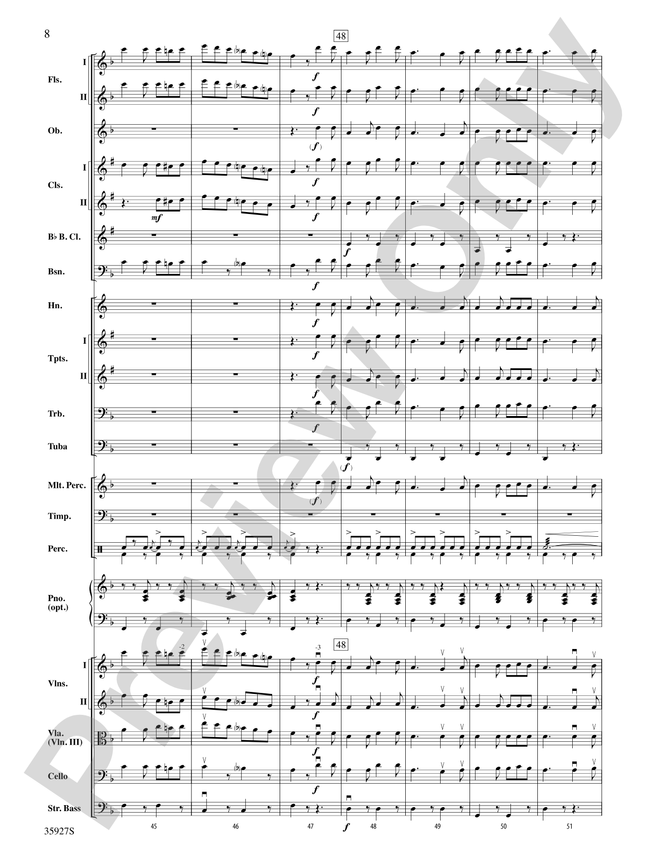 Italian Folk Festival: Full Orchestra Conductor Score & Parts
