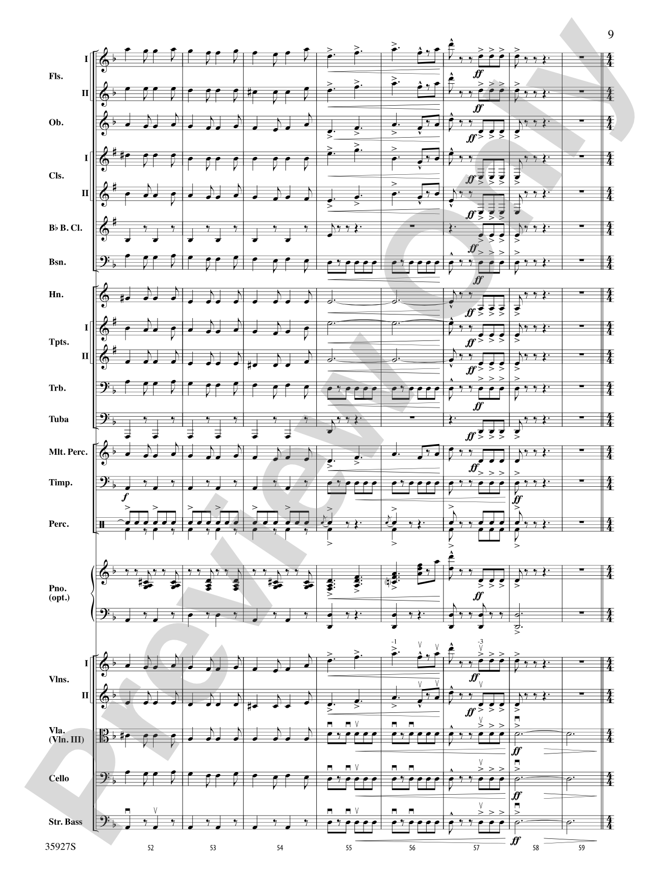 Italian Folk Festival: Full Orchestra Conductor Score & Parts