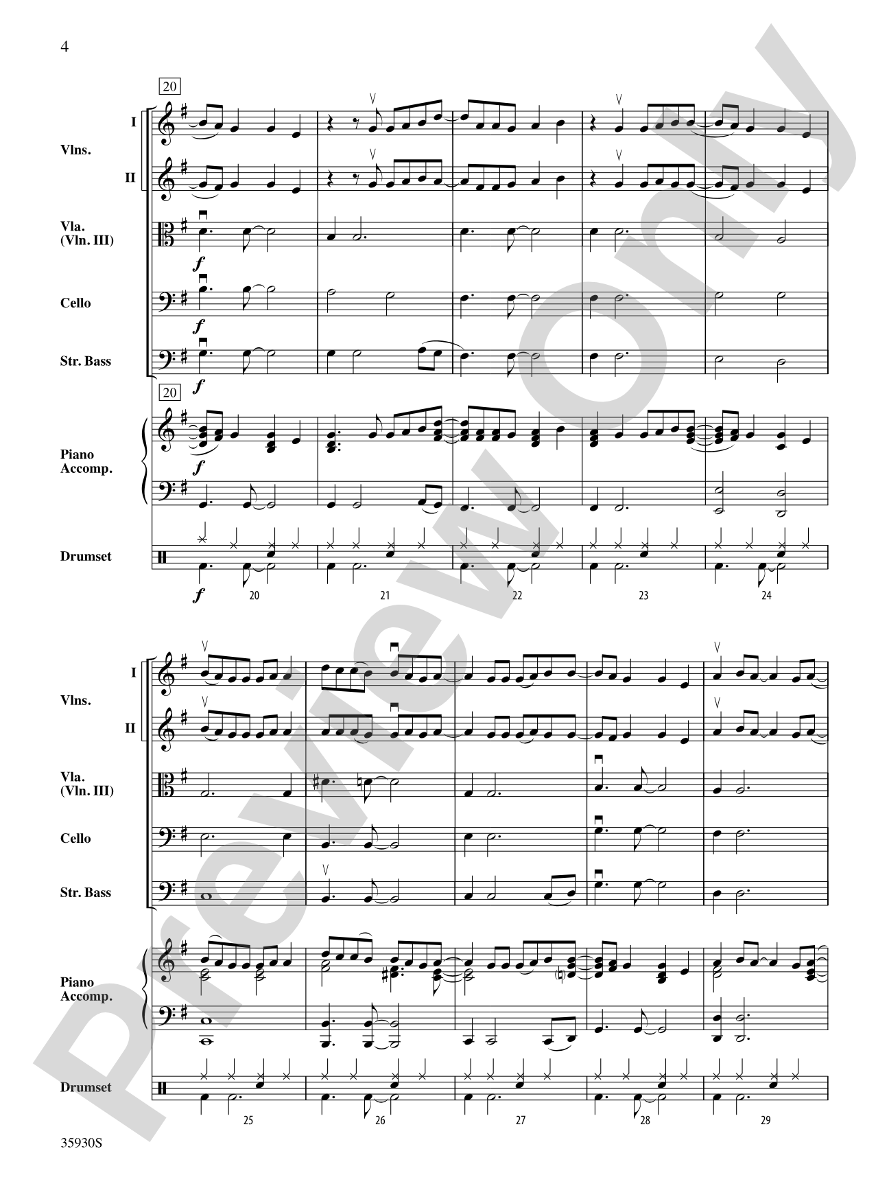 Born to Be Somebody: String Orchestra Conductor Score & Parts