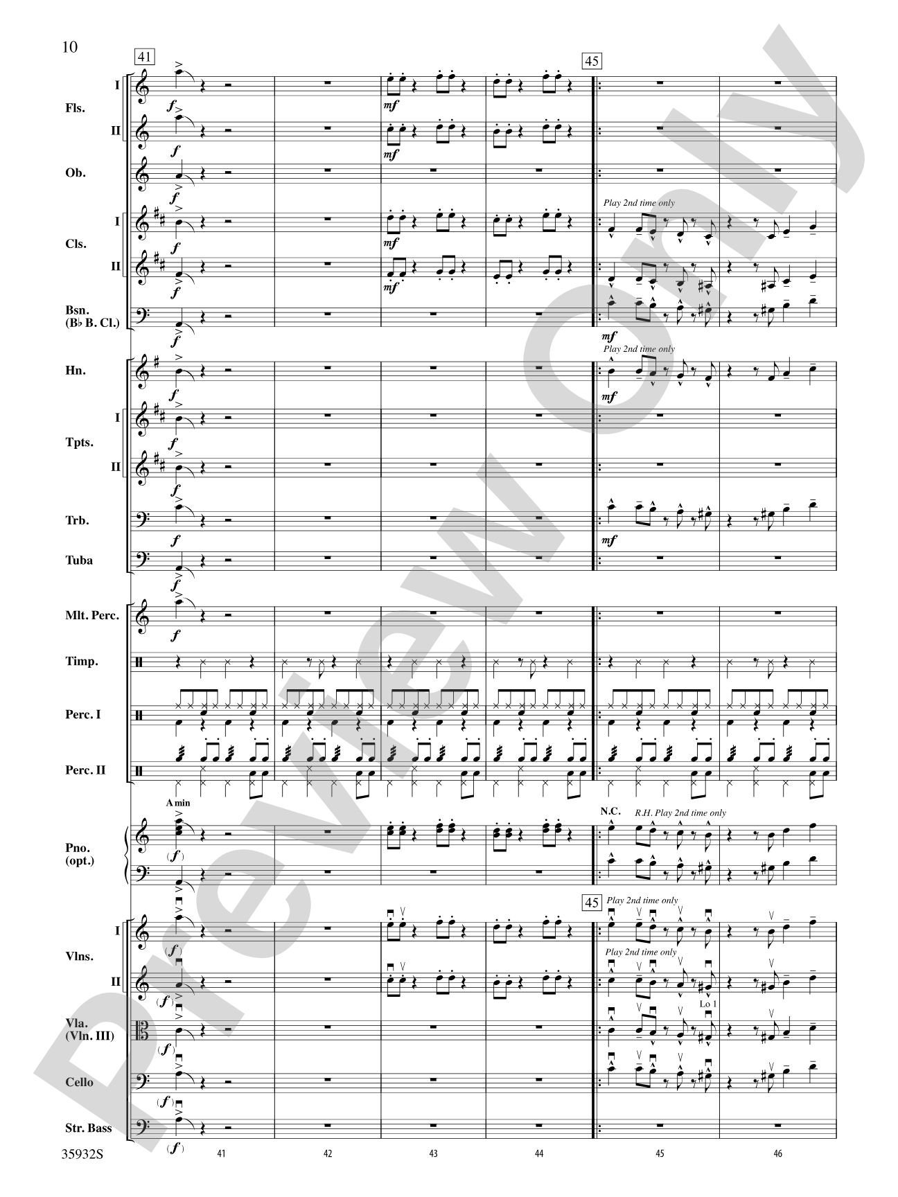 Let's Get Loud: Full Orchestra Conductor Score & Parts