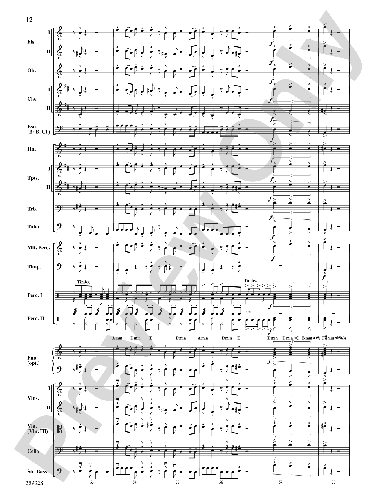 Let's Get Loud: Full Orchestra Conductor Score & Parts
