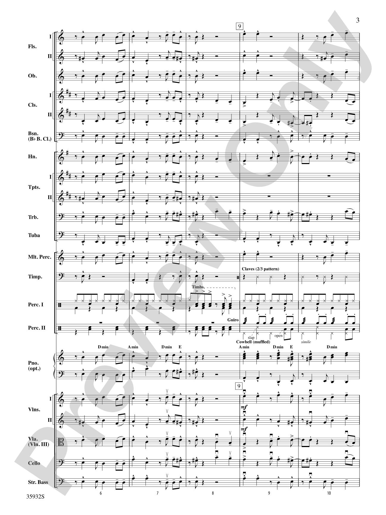 Let's Get Loud: Full Orchestra Conductor Score & Parts