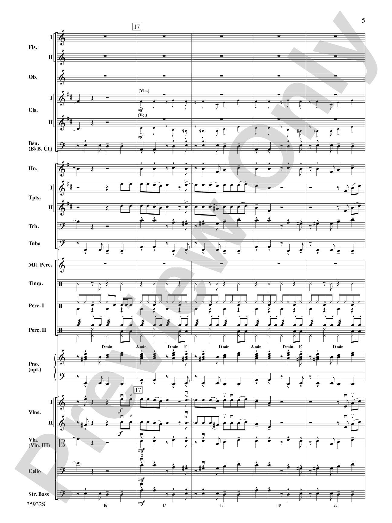 Let's Get Loud: Full Orchestra Conductor Score & Parts