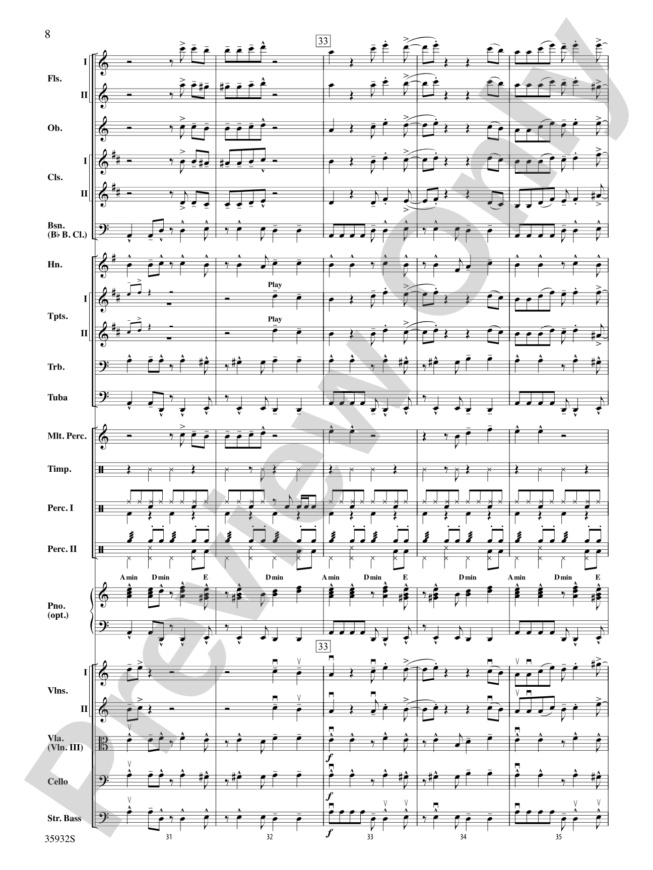 Let's Get Loud: Full Orchestra Conductor Score & Parts