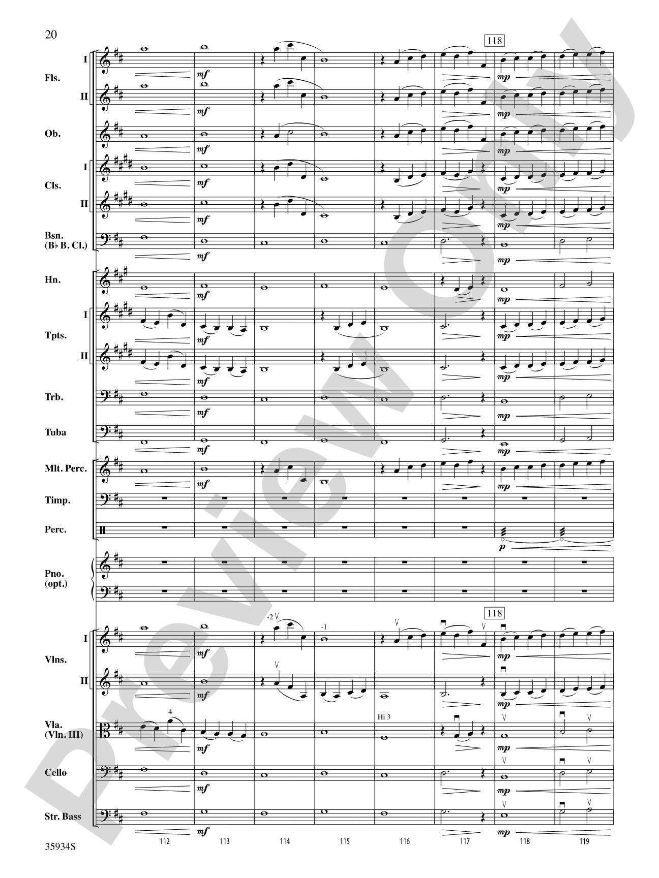 Harry Potter and the Deathly Hallows, Part 1, Selections from: Full Orchestra Conductor Score & Parts