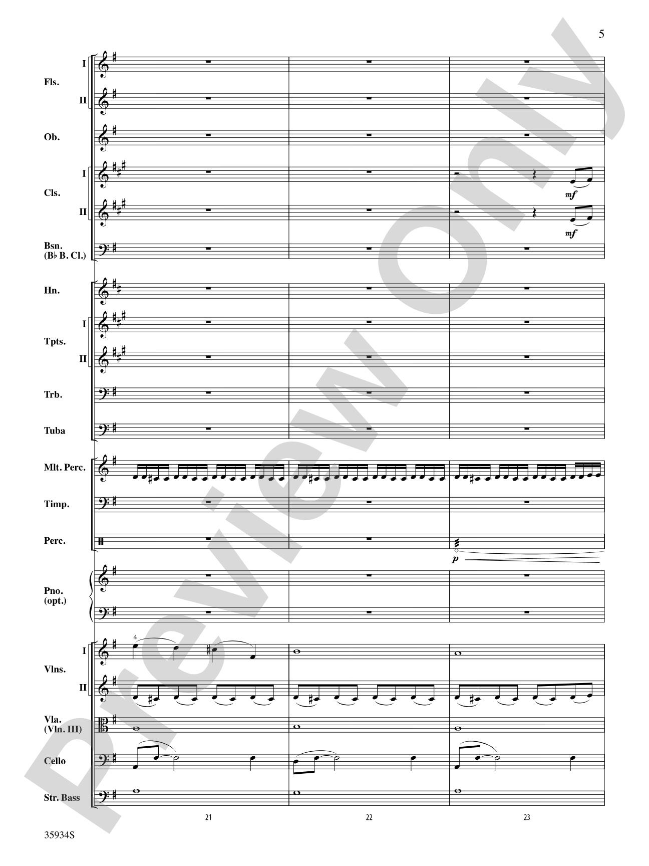 Harry Potter and the Deathly Hallows, Part 1, Selections from: Full Orchestra Conductor Score & Parts