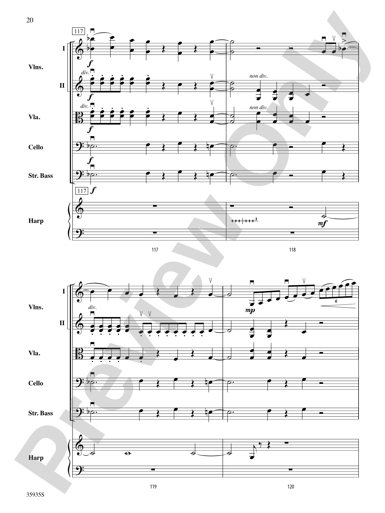 Hugging the Shore: Score