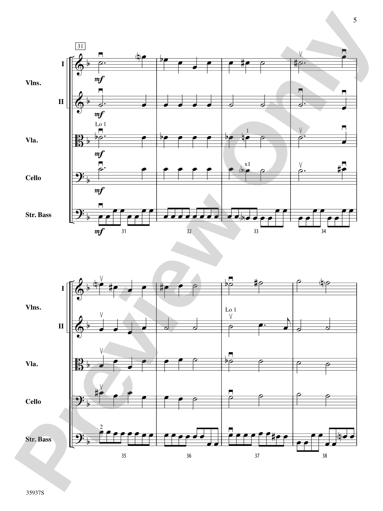 Mozart Requiem -- Dies Irae: Score