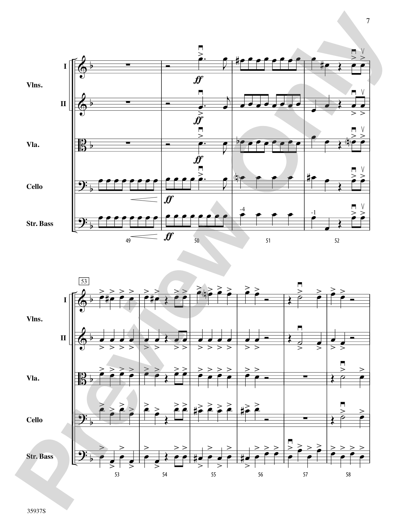 Mozart Requiem -- Dies Irae: Score