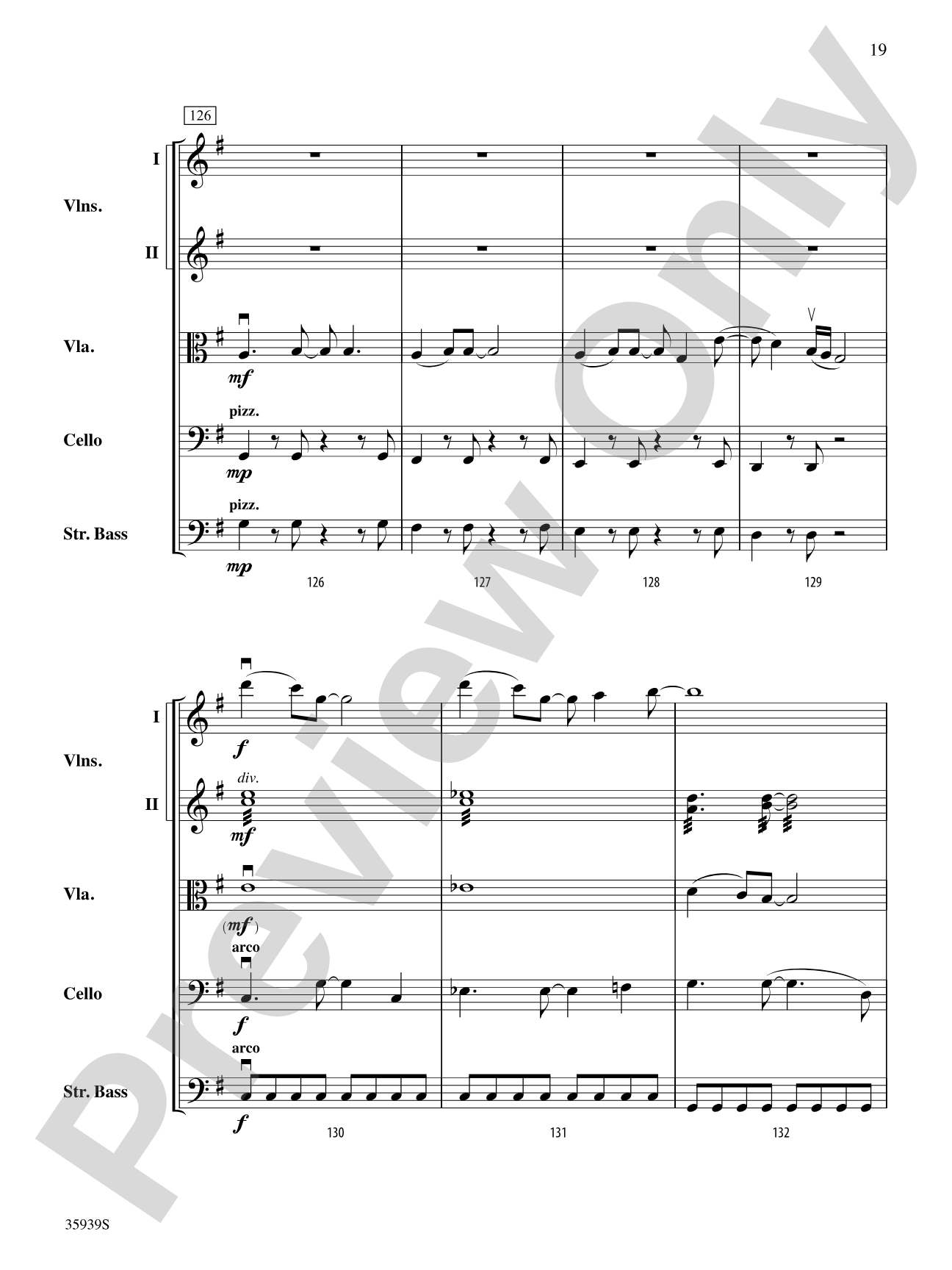 American Idiot -- The Musical, Selections from: String Orchestra Conductor Score & Parts