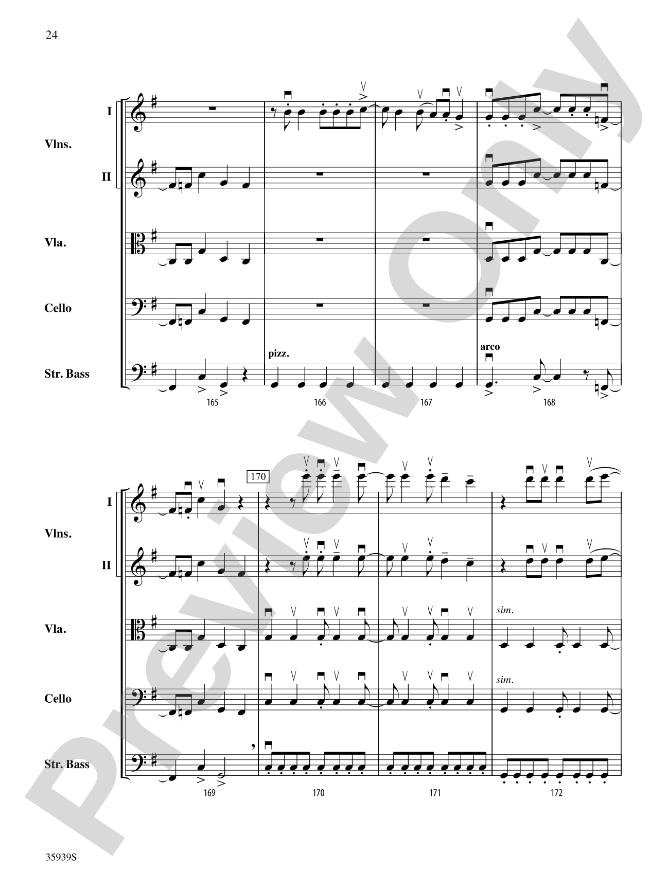 American Idiot -- The Musical, Selections from: String Orchestra Conductor Score & Parts