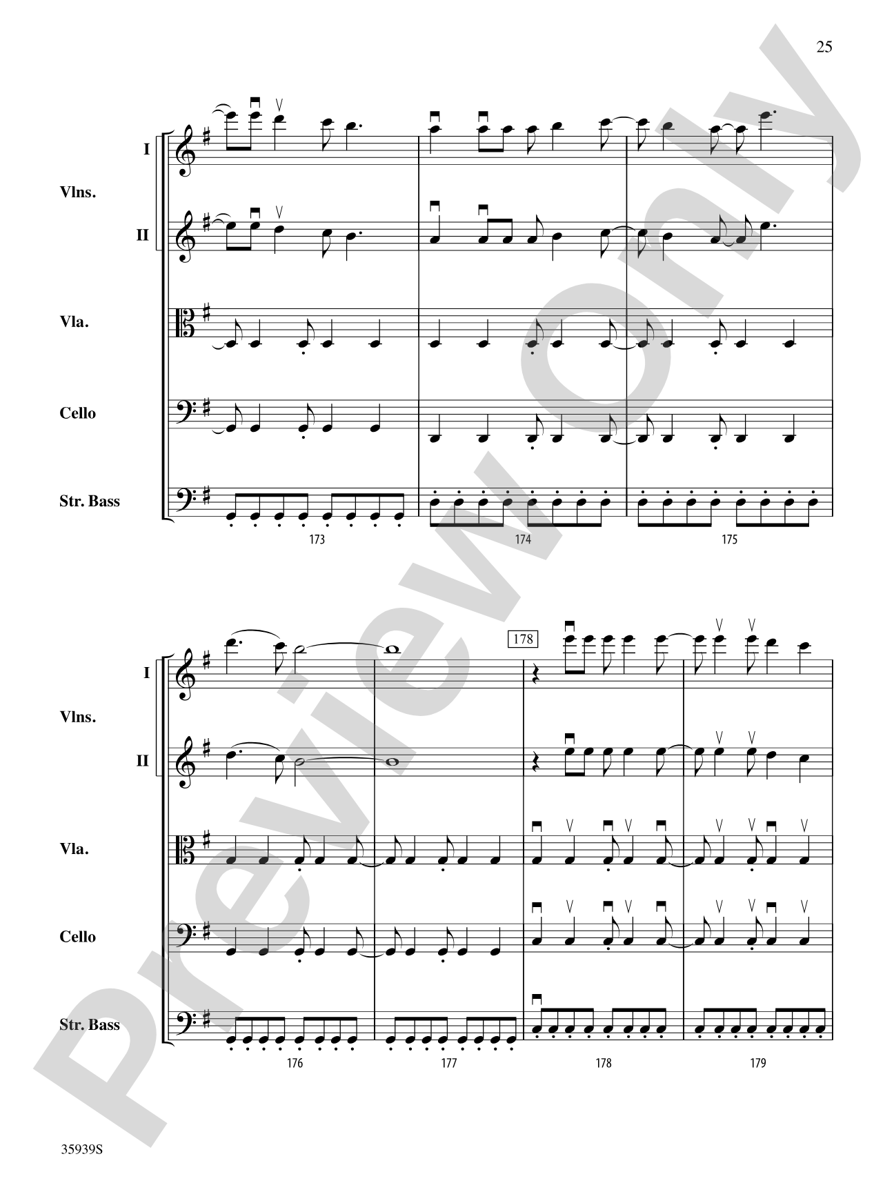 American Idiot -- The Musical, Selections from: String Orchestra Conductor Score & Parts