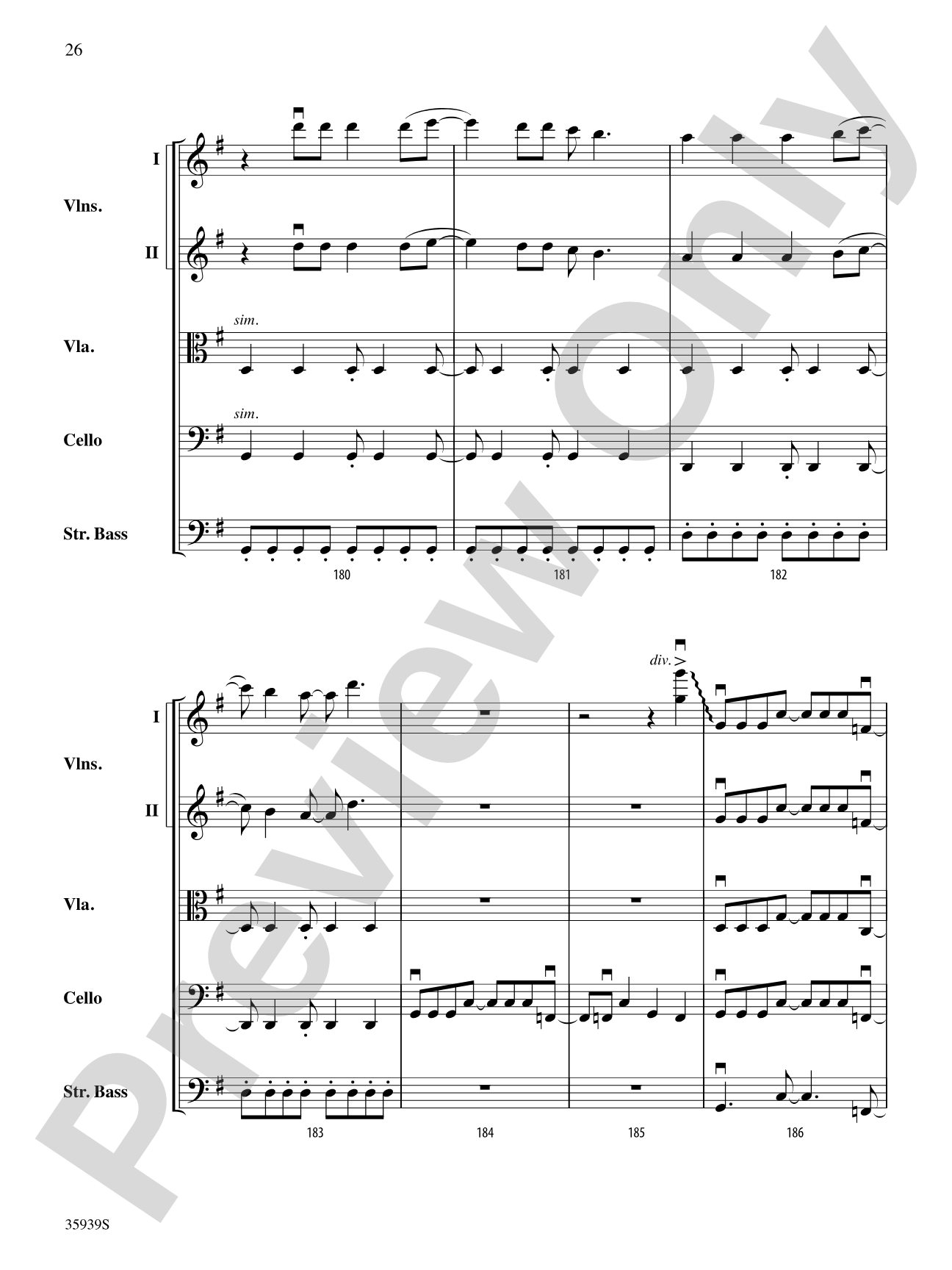 American Idiot -- The Musical, Selections from: String Orchestra Conductor Score & Parts