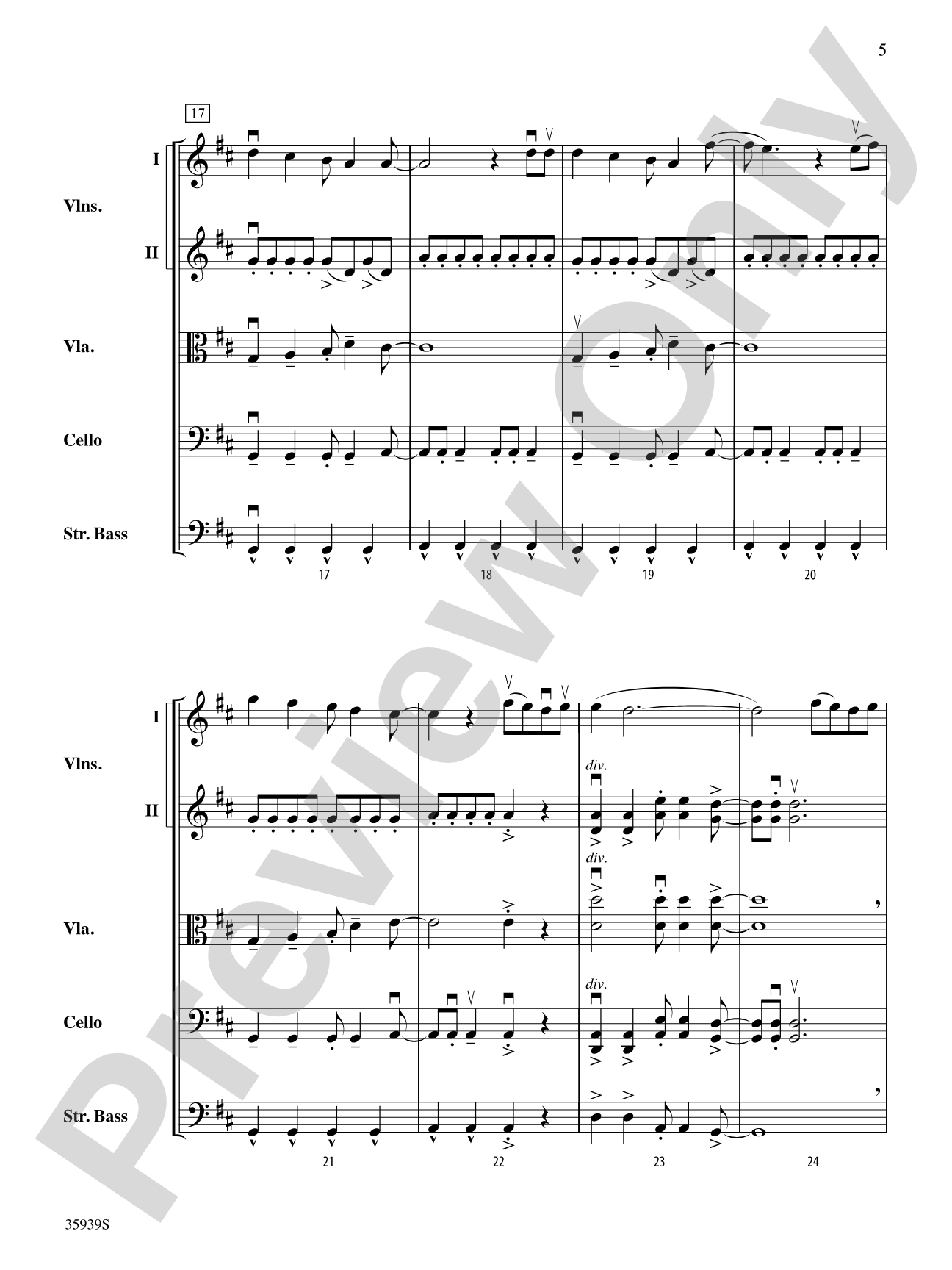 American Idiot -- The Musical, Selections from: String Orchestra Conductor Score & Parts