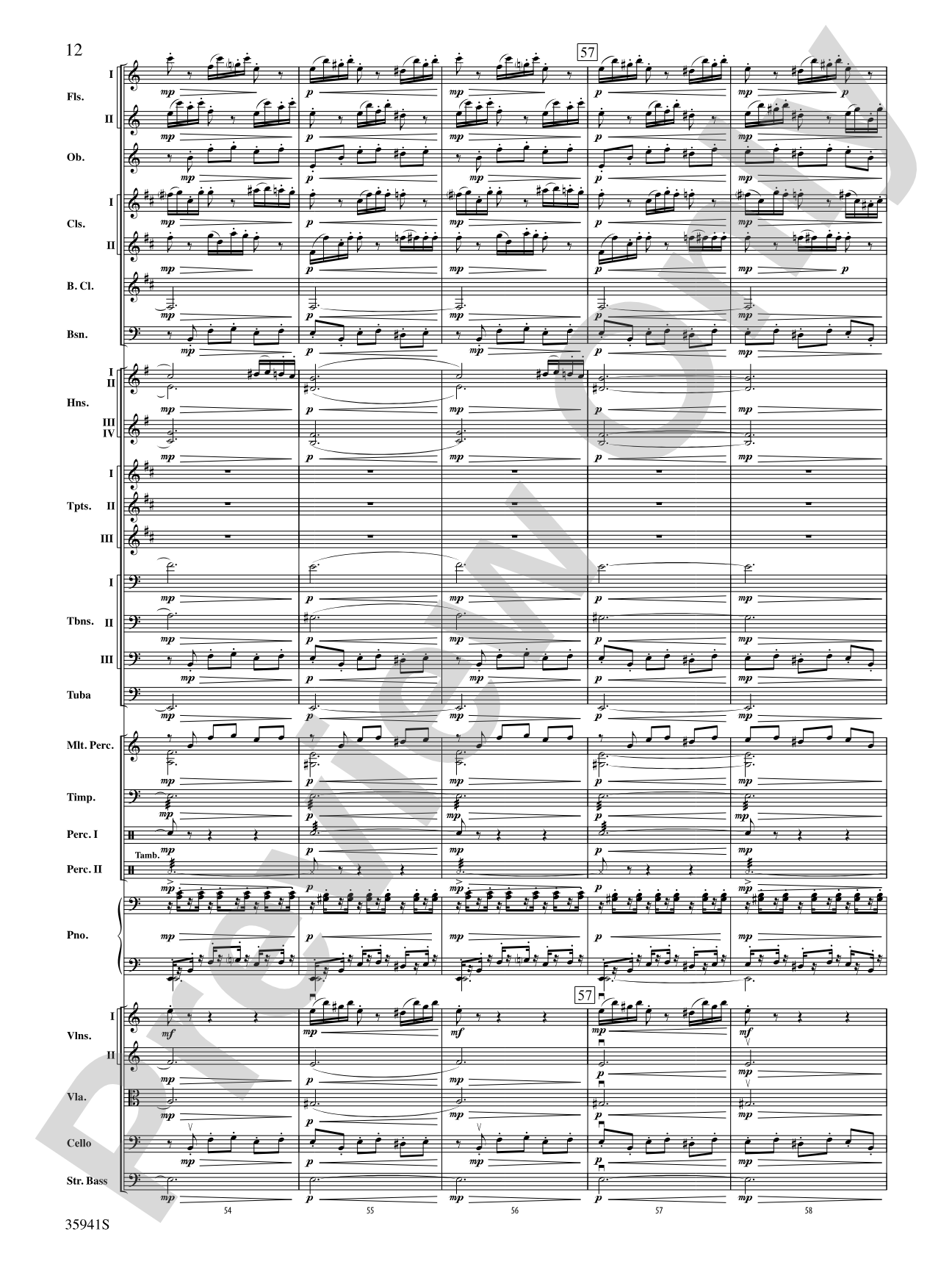 Asturias: Full Orchestra Conductor Score & Parts