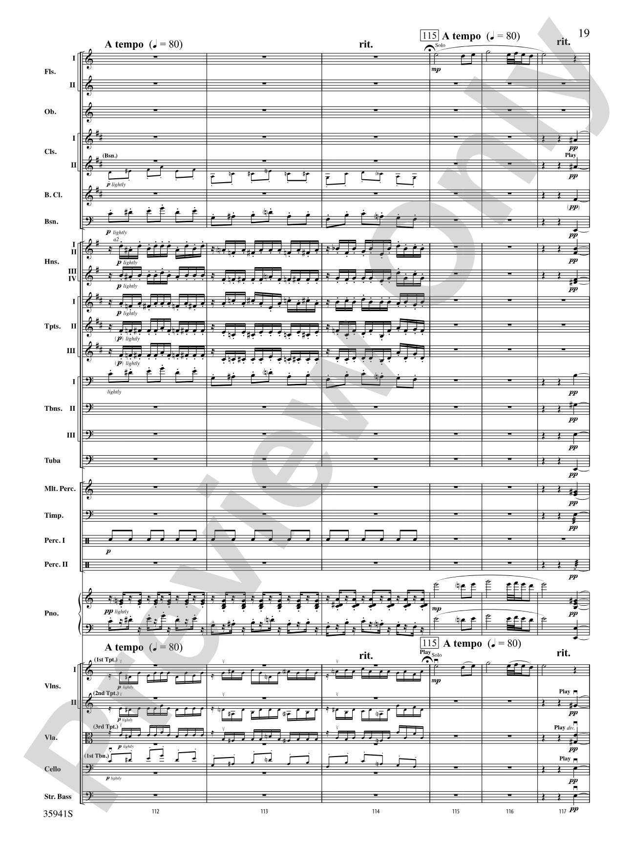 Asturias: Full Orchestra Conductor Score & Parts