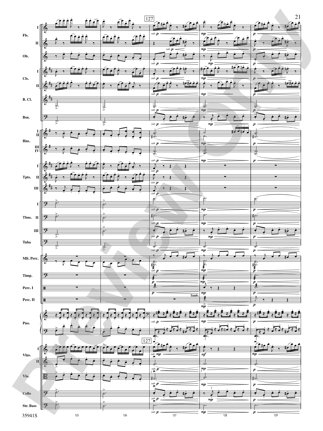 Asturias: Full Orchestra Conductor Score & Parts