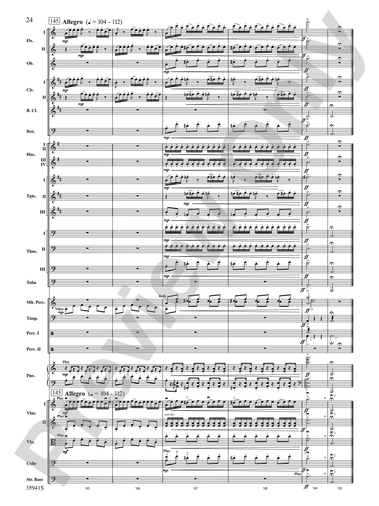 Asturias: Full Orchestra Conductor Score & Parts