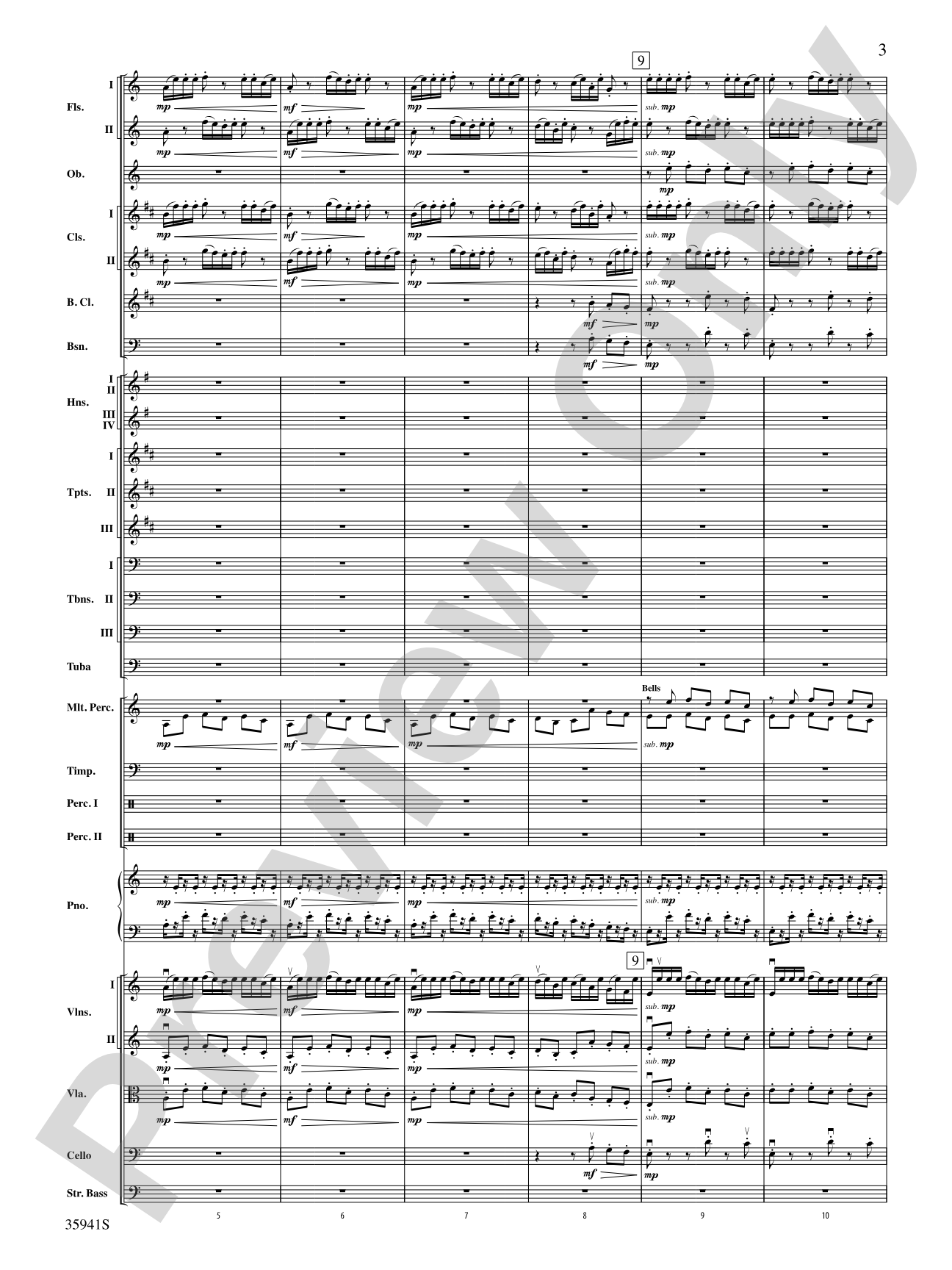 Asturias: Full Orchestra Conductor Score & Parts