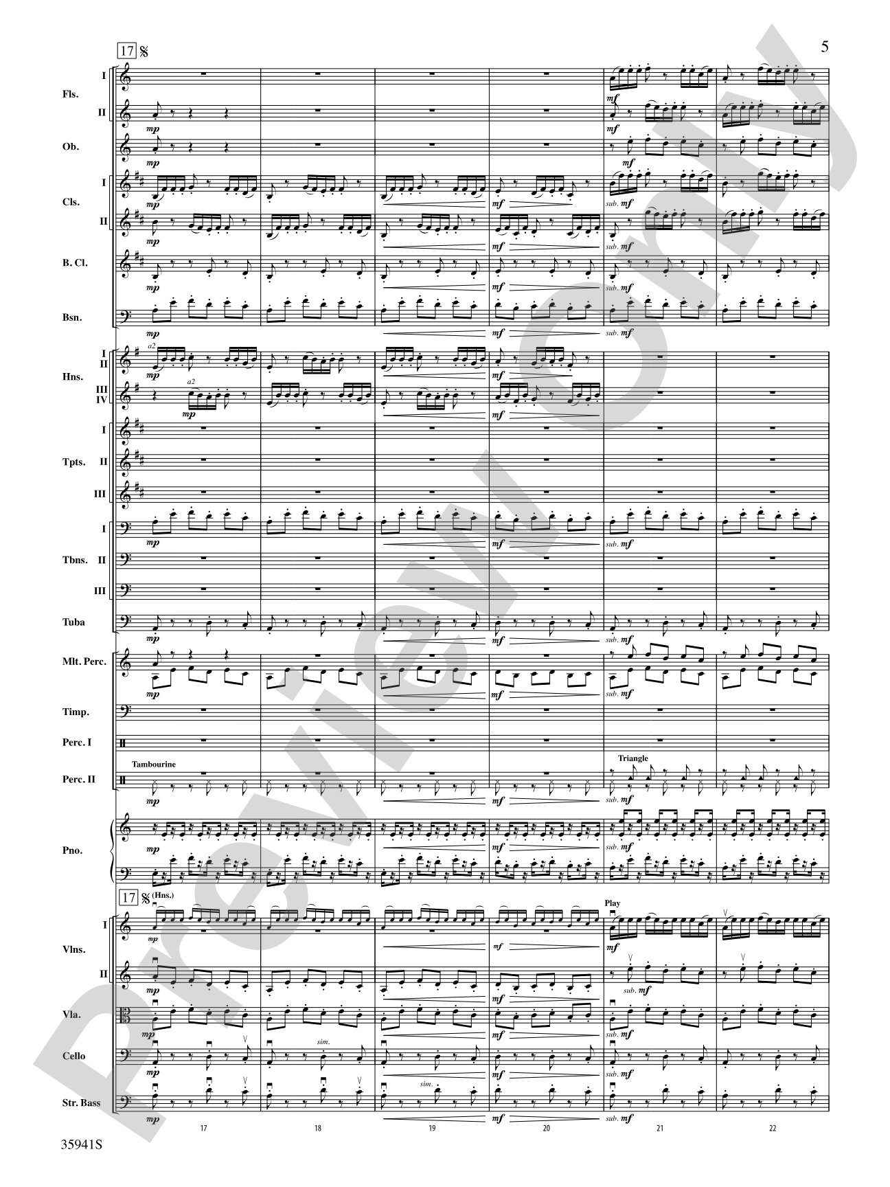 Asturias: Full Orchestra Conductor Score & Parts