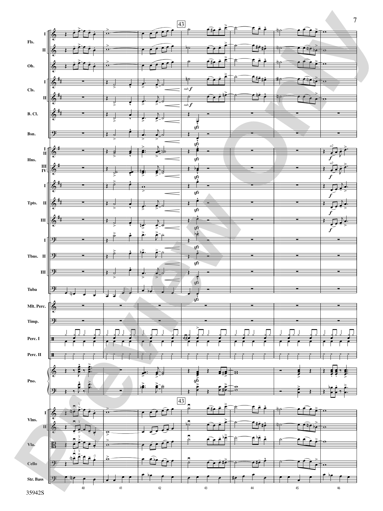 A Swingin' Holiday: Full Orchestra Conductor Score & Parts