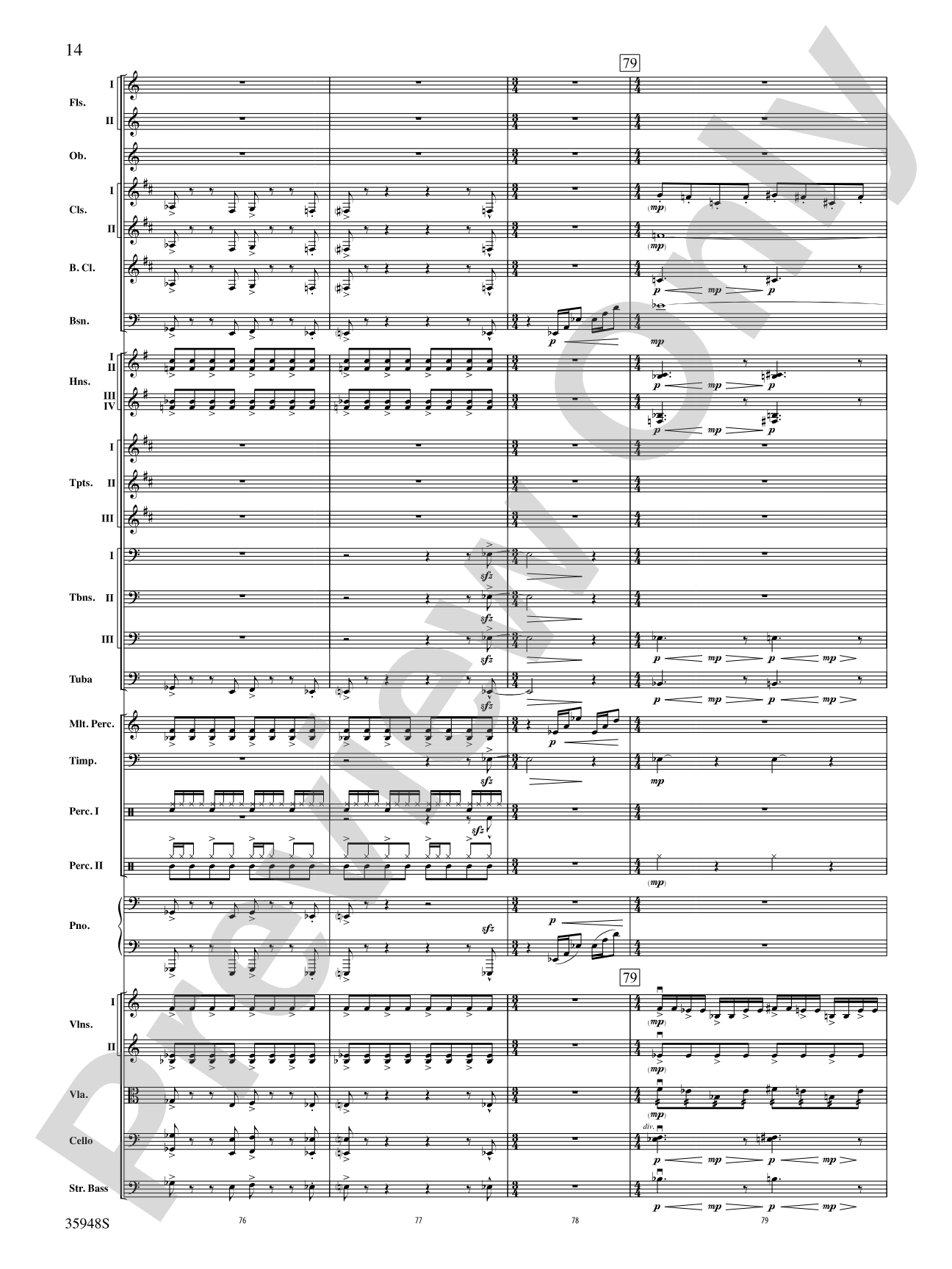 Harry Potter and the Deathly Hallows, Part 1, Suite from: Full Orchestra Conductor Score & Parts