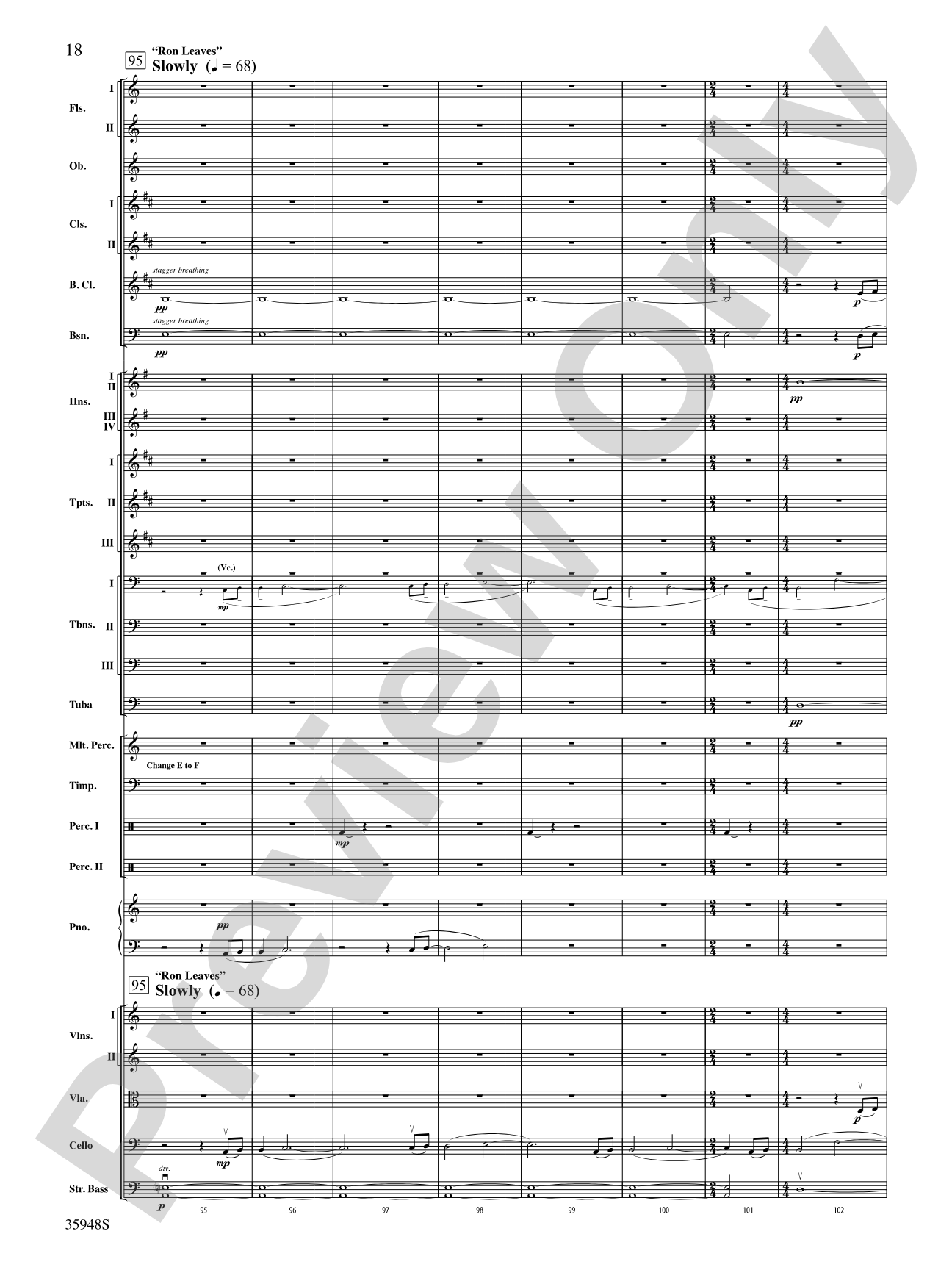 Harry Potter and the Deathly Hallows, Part 1, Suite from: Full Orchestra Conductor Score & Parts