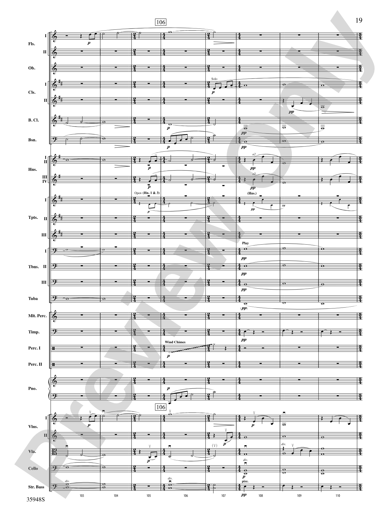 Harry Potter and the Deathly Hallows, Part 1, Suite from: Full Orchestra Conductor Score & Parts