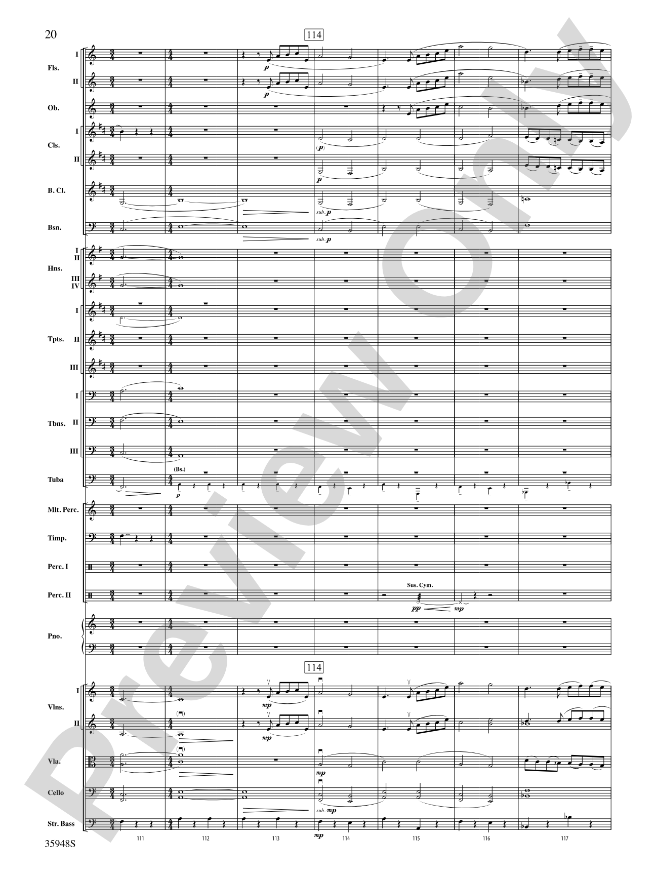 Harry Potter and the Deathly Hallows, Part 1, Suite from: Full Orchestra Conductor Score & Parts