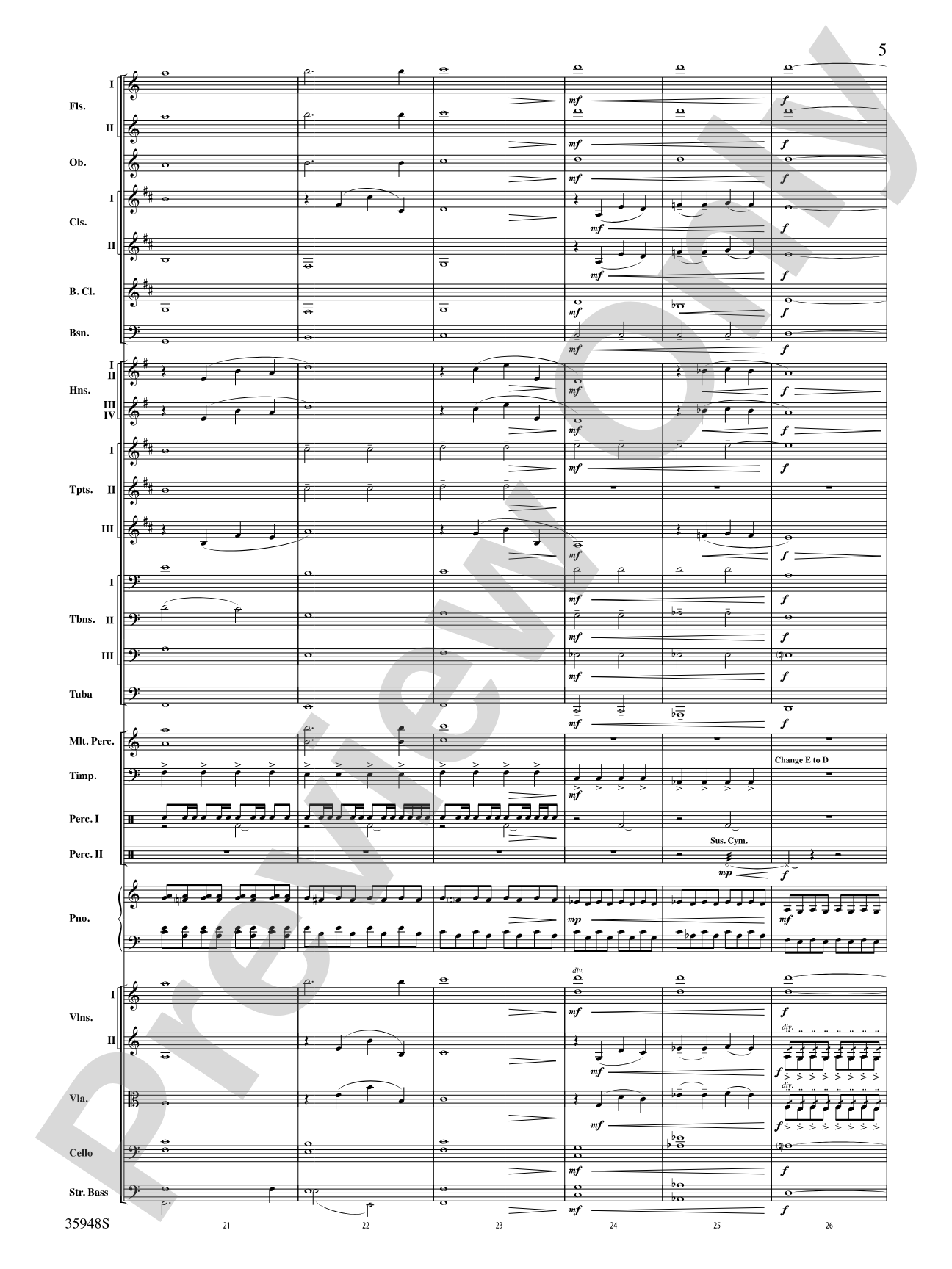 Harry Potter and the Deathly Hallows, Part 1, Suite from: Full Orchestra Conductor Score & Parts