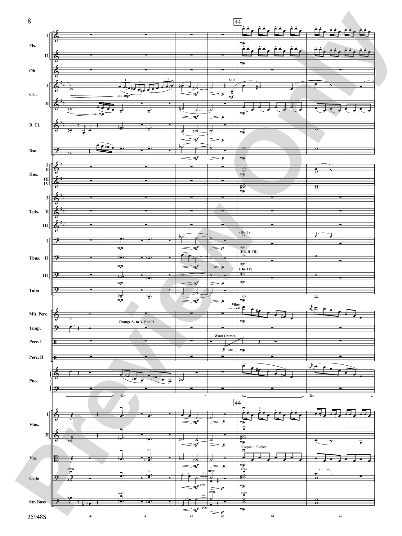 Harry Potter and the Deathly Hallows, Part 1, Suite from: Full Orchestra Conductor Score & Parts