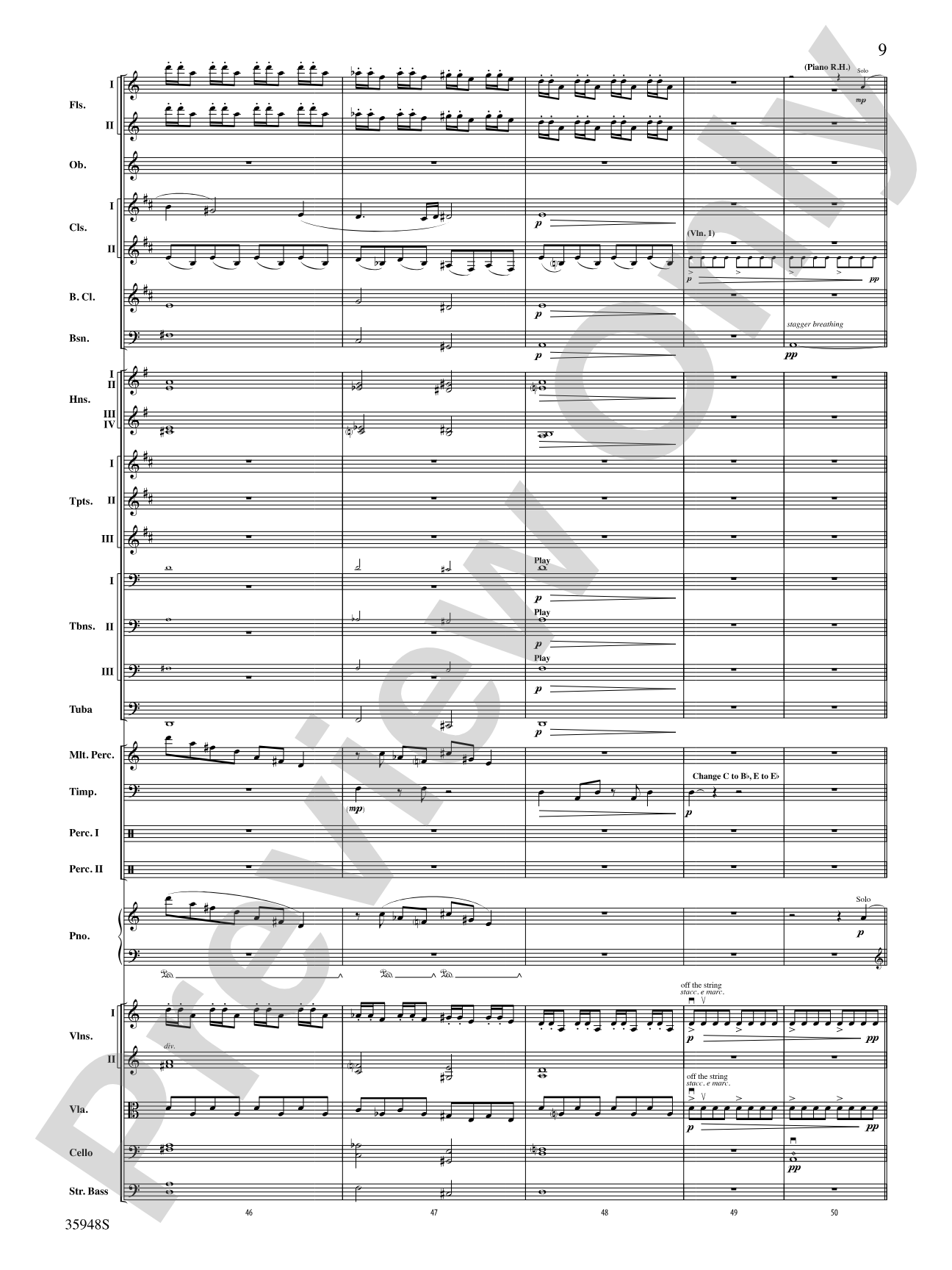 Harry Potter and the Deathly Hallows, Part 1, Suite from: Full Orchestra Conductor Score & Parts