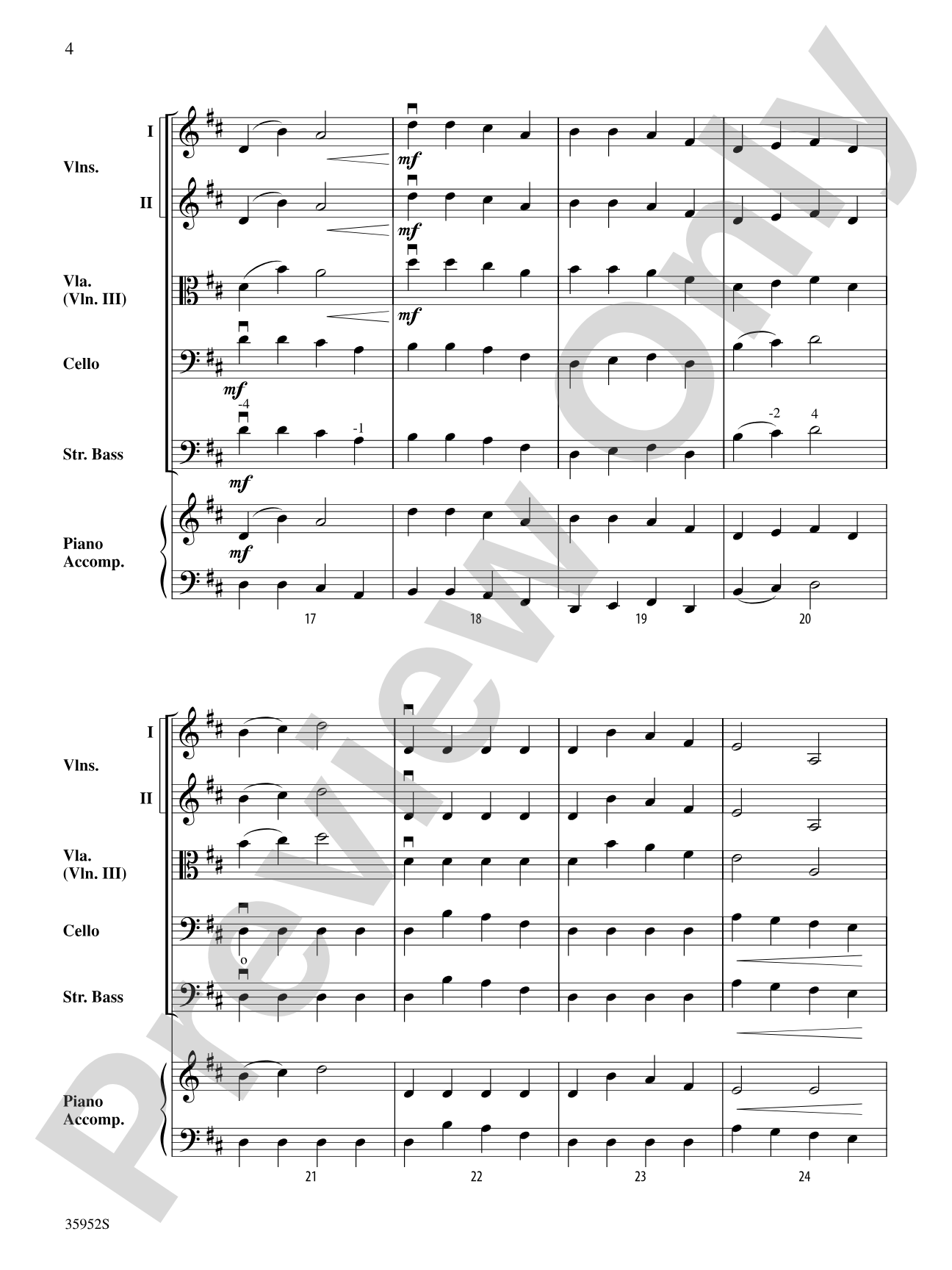 American Rounds: String Orchestra Conductor Score & Parts
