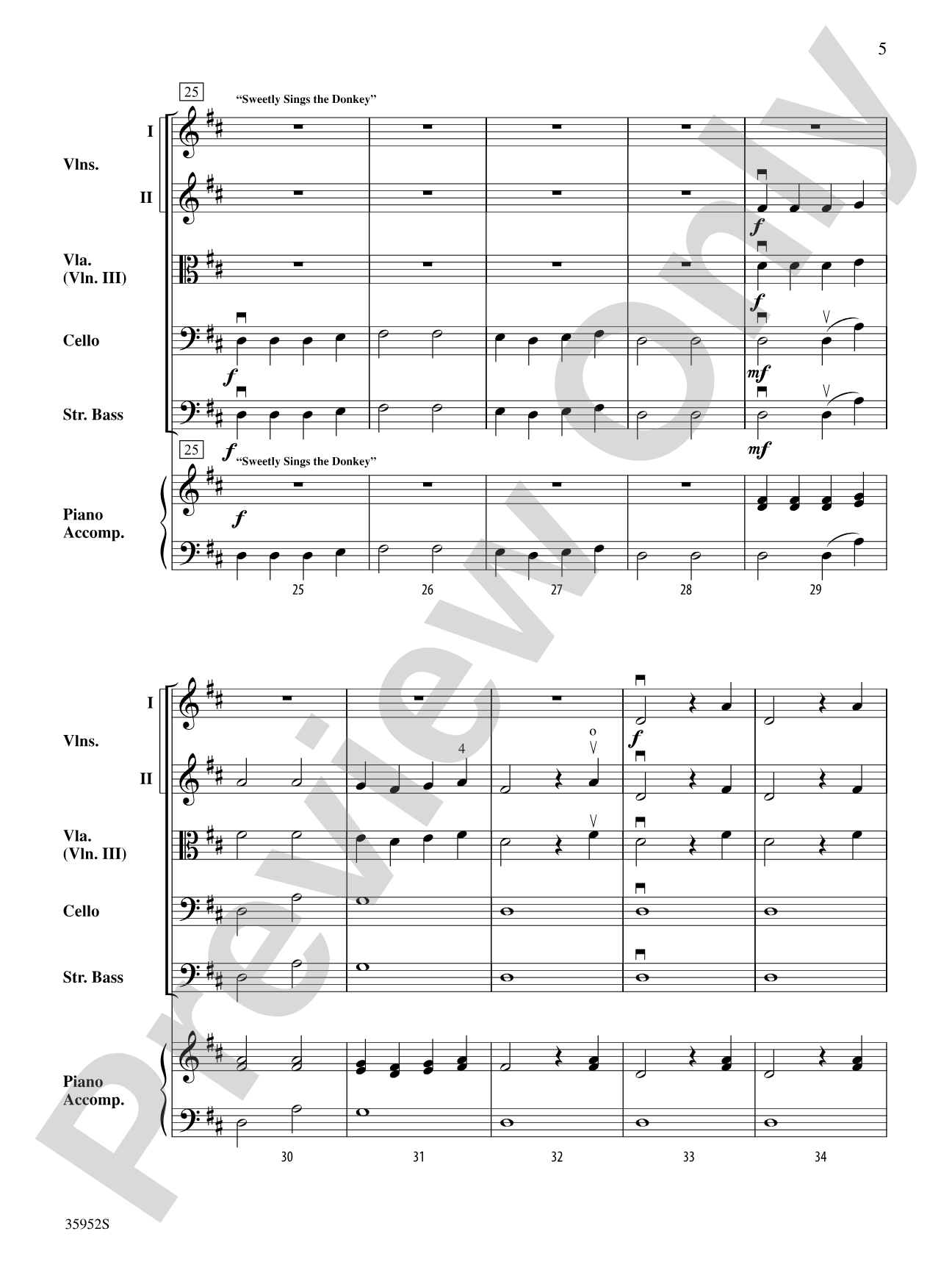 American Rounds: String Orchestra Conductor Score & Parts