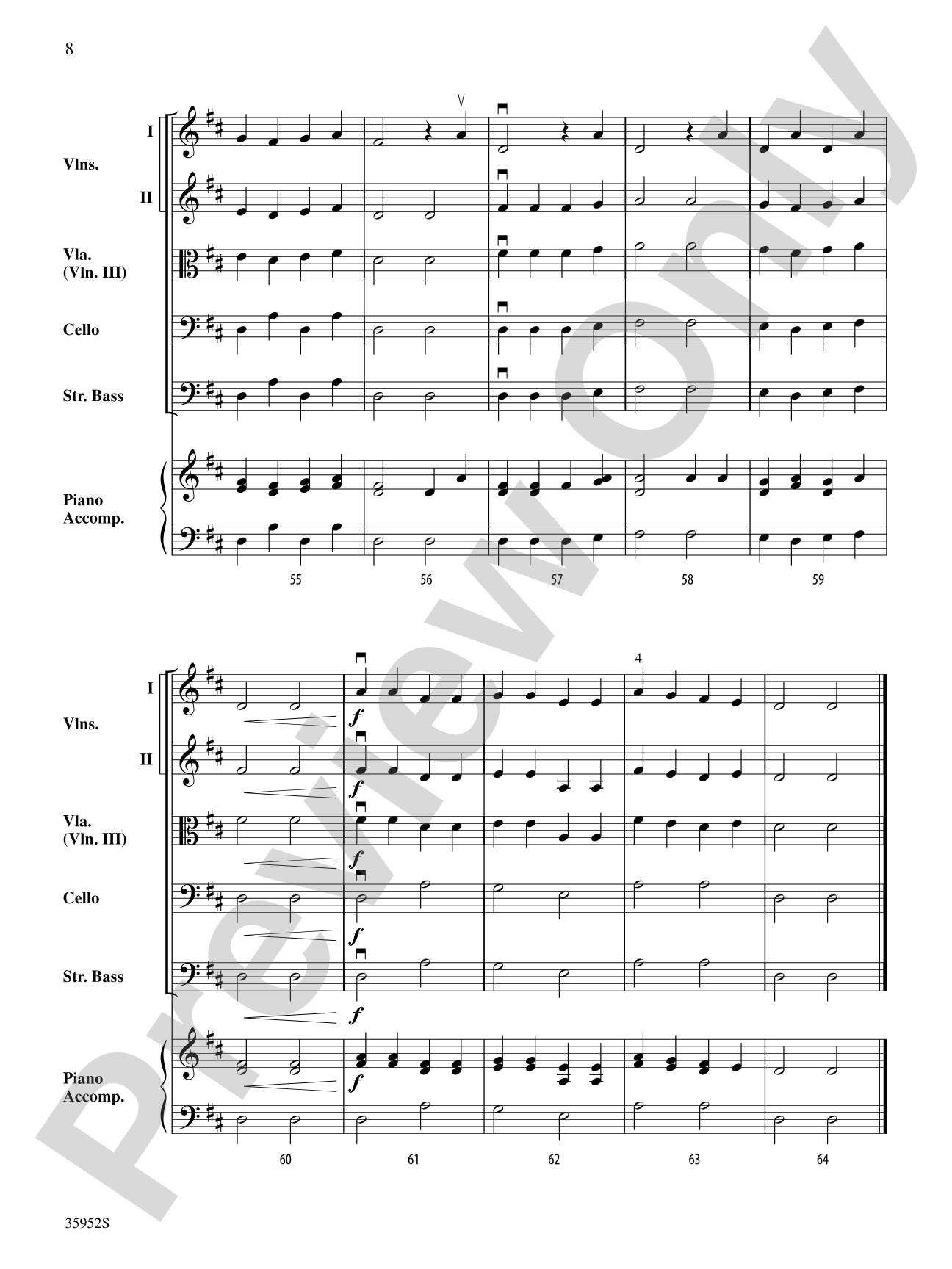 American Rounds: String Orchestra Conductor Score & Parts