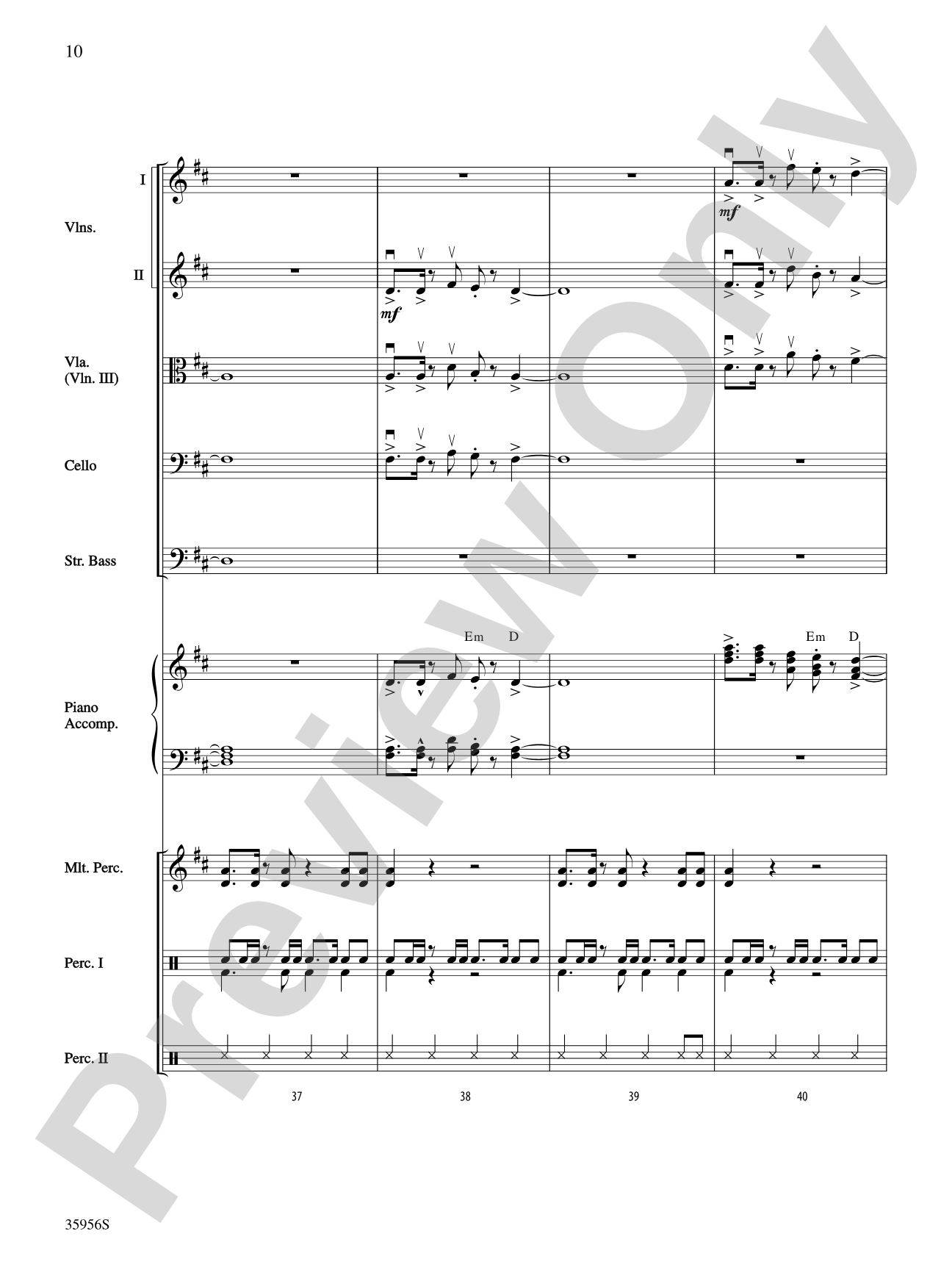 African Adventure: String Orchestra Conductor Score & Parts