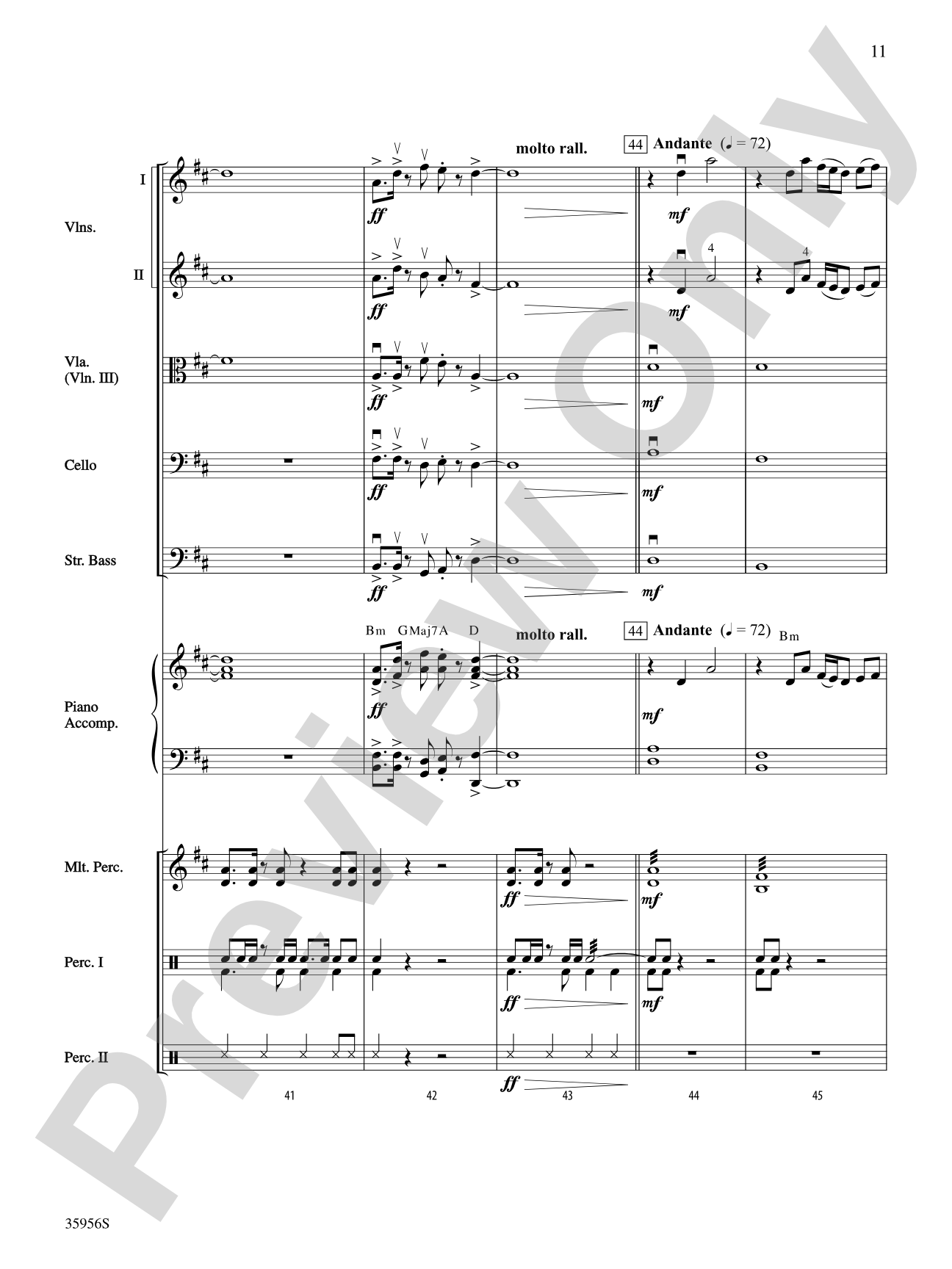 African Adventure: String Orchestra Conductor Score & Parts