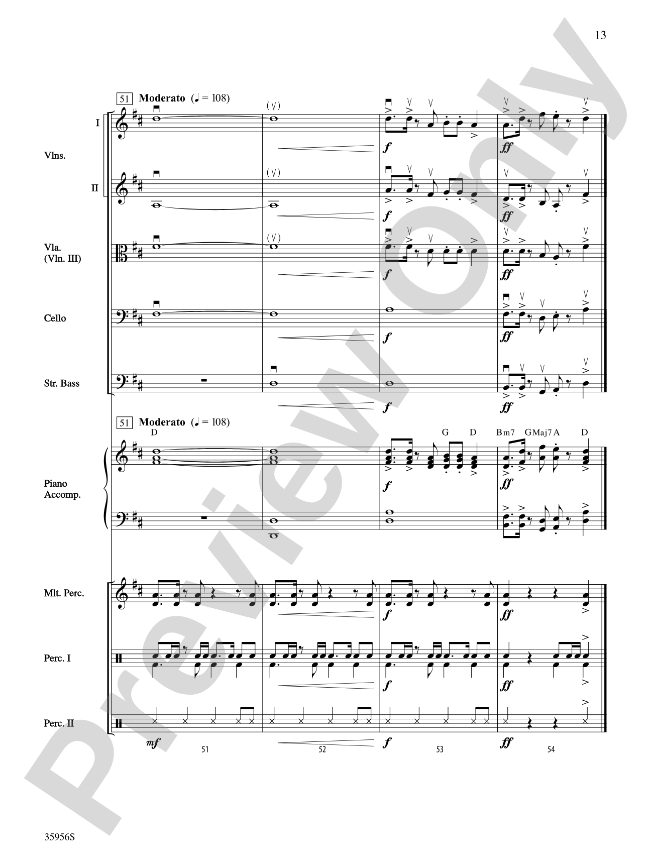 African Adventure: String Orchestra Conductor Score & Parts