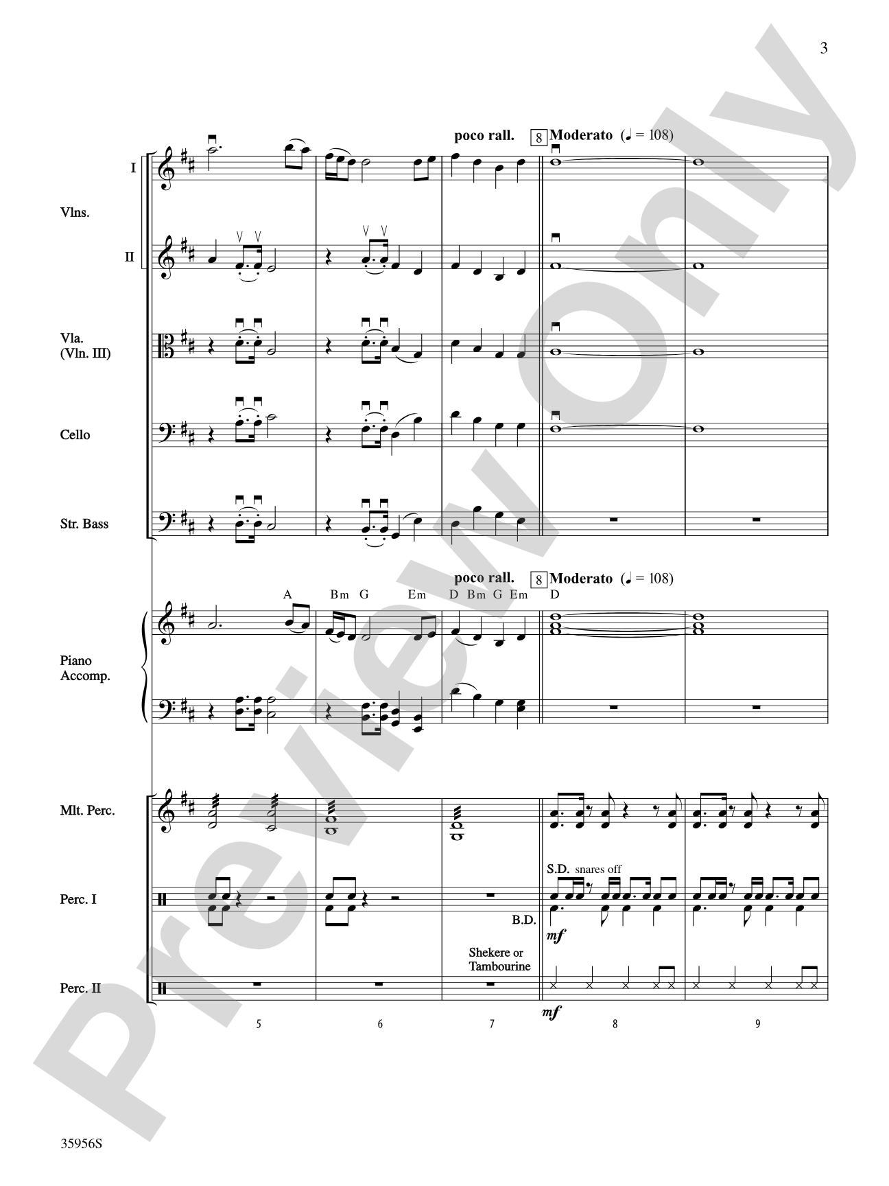 African Adventure: String Orchestra Conductor Score & Parts