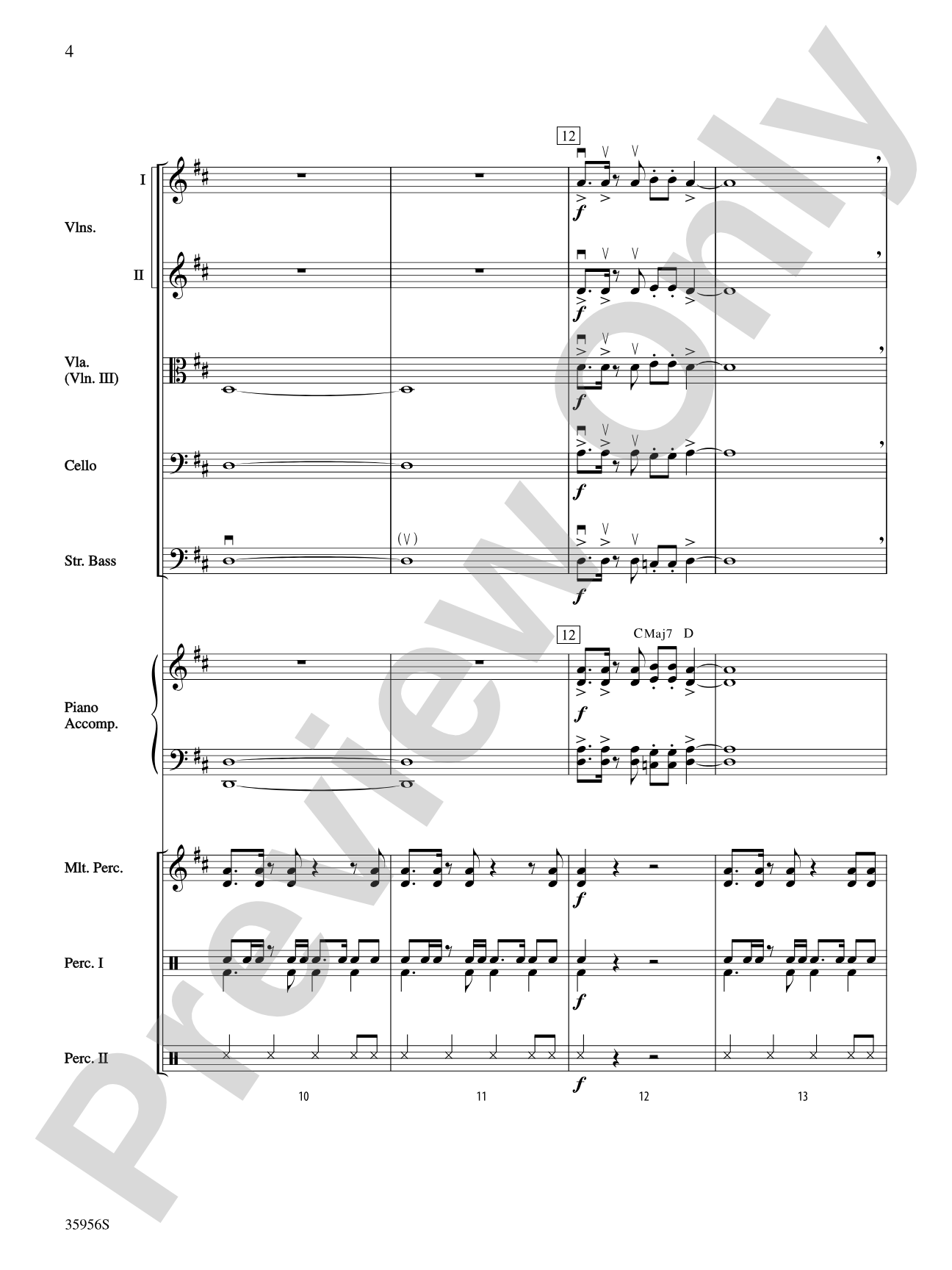 African Adventure: String Orchestra Conductor Score & Parts