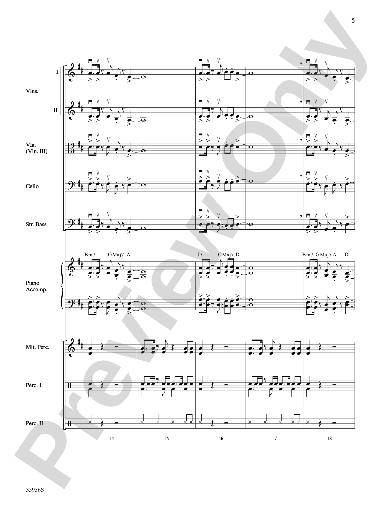 African Adventure: String Orchestra Conductor Score & Parts