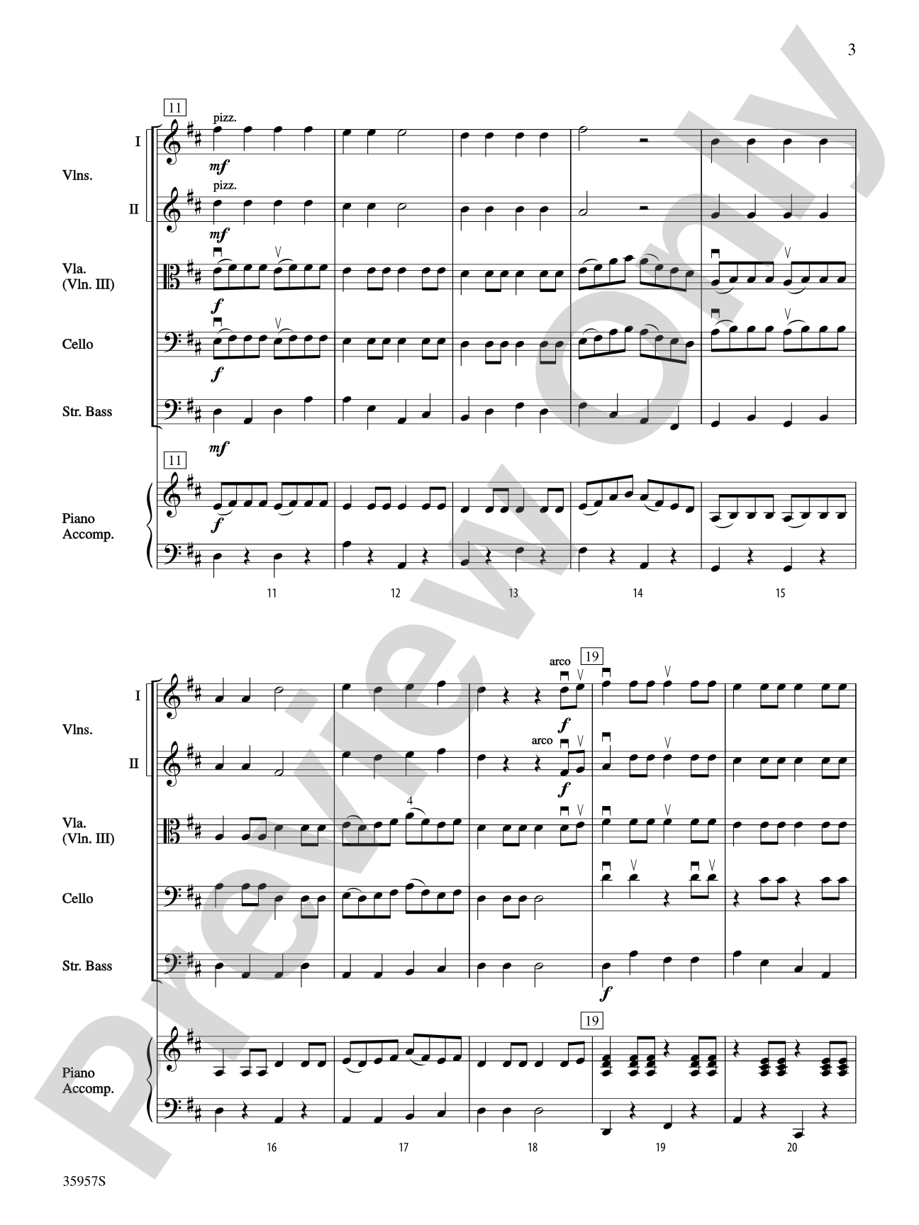 A Fiddlin' Christmas: Score