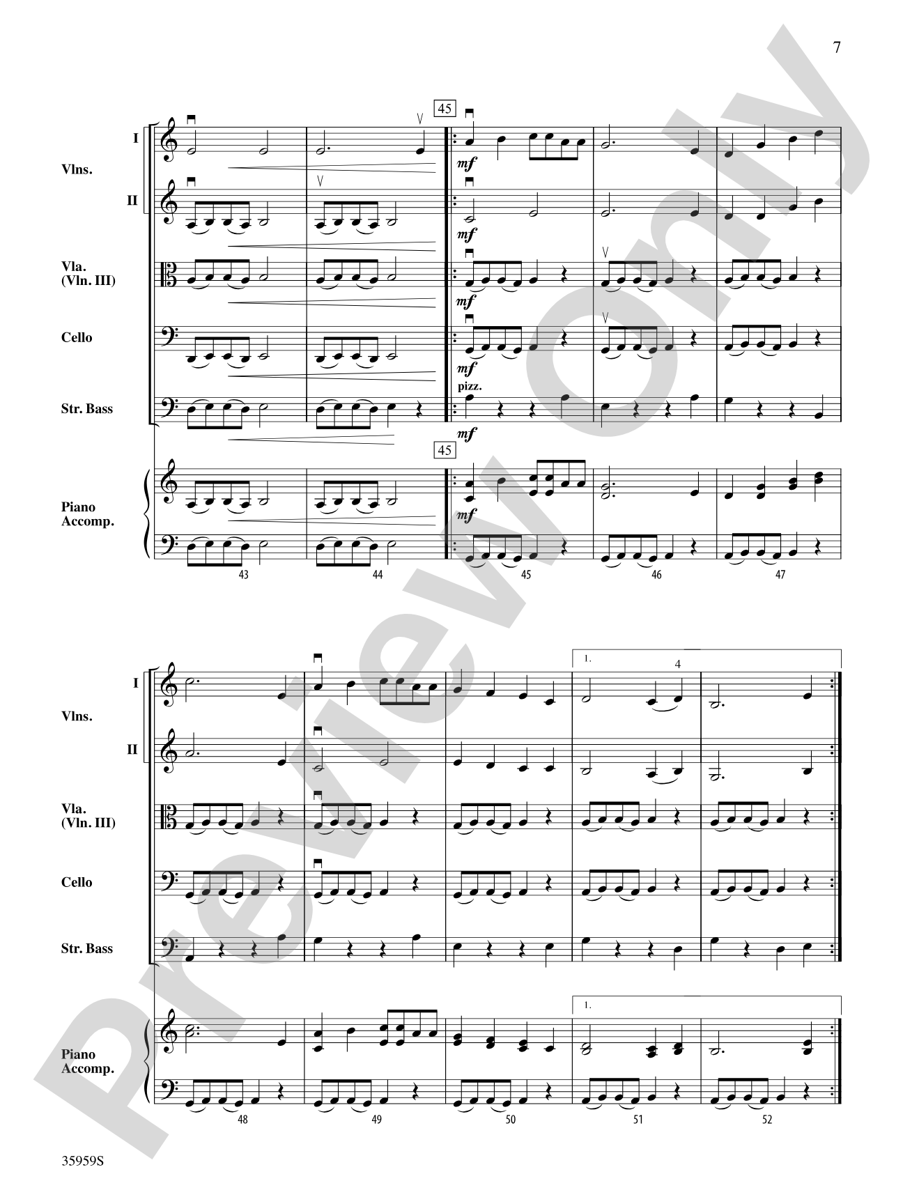 C-Serpents: String Orchestra Conductor Score & Parts