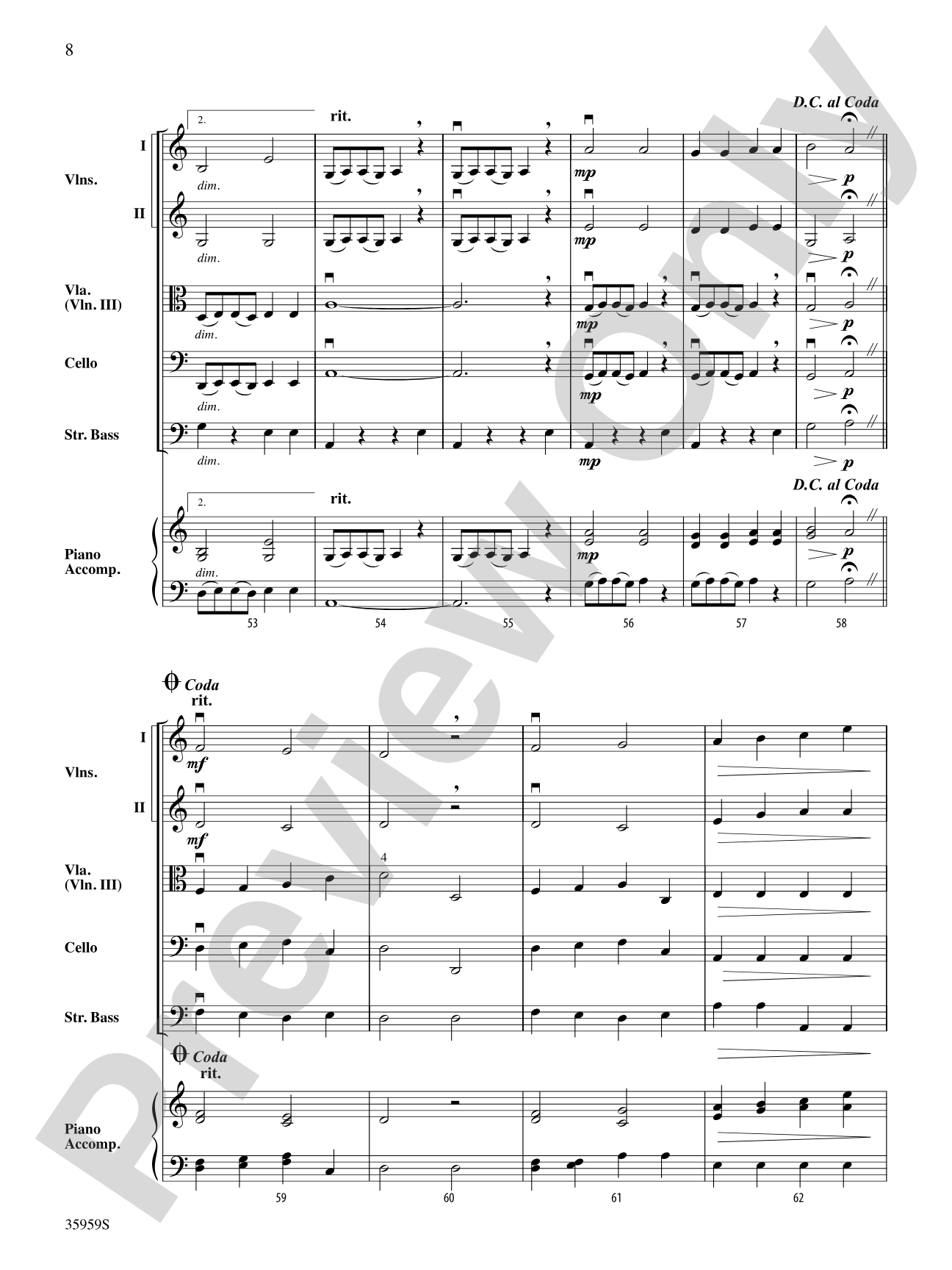 C-Serpents: String Orchestra Conductor Score & Parts
